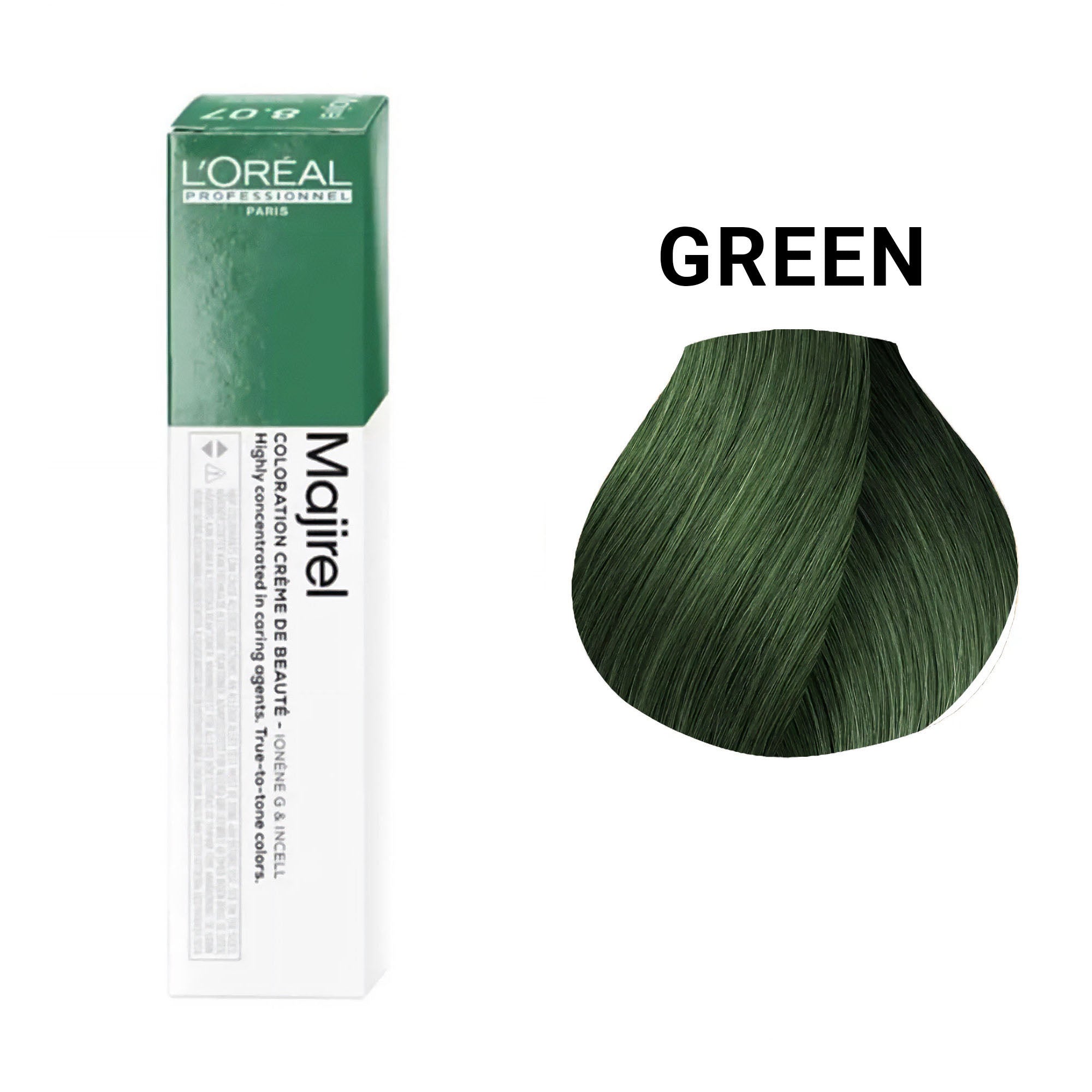 Loreal Professionnel - Majirel Permanent Hair Colour Green 50ml