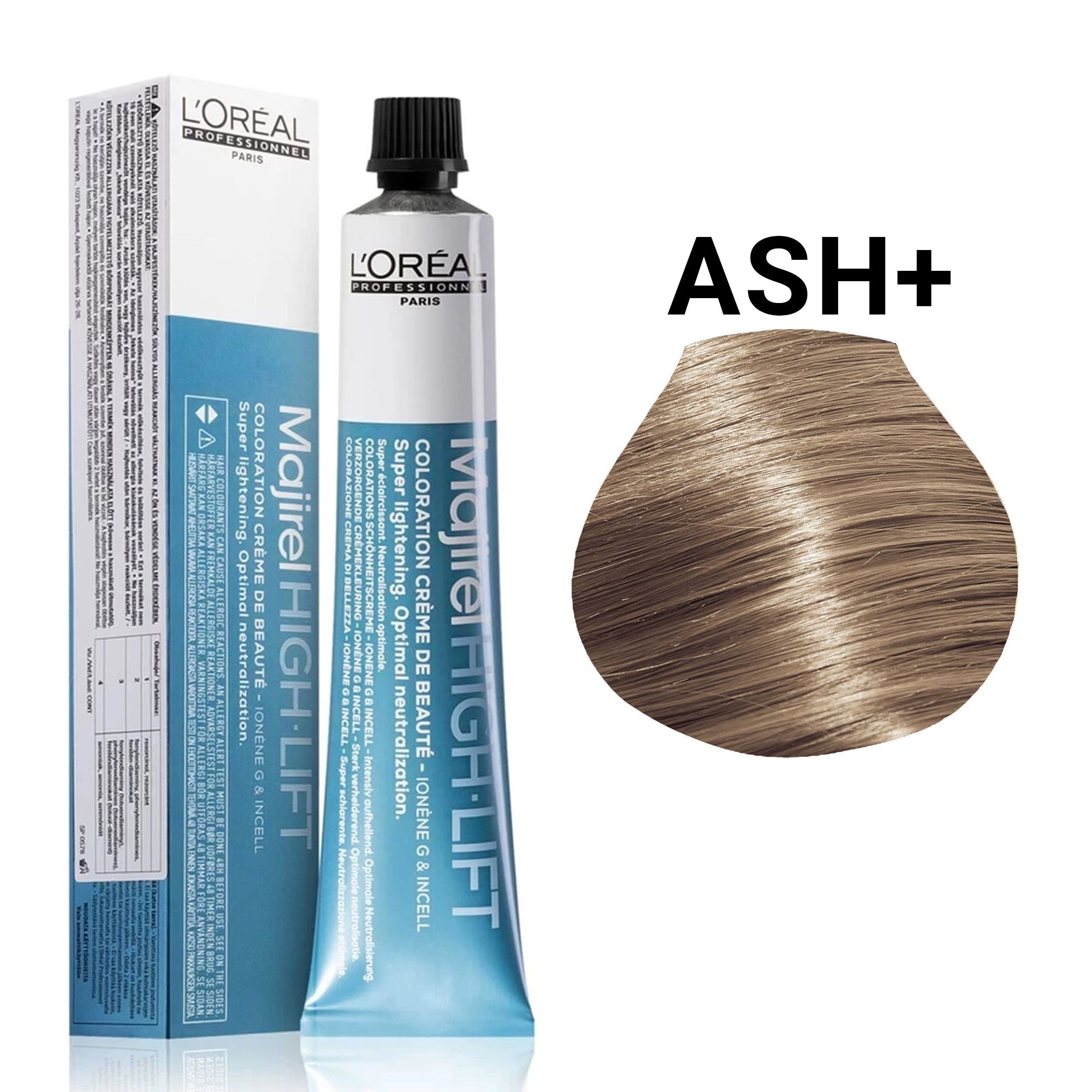 Loreal Professionnel - Majirel Permanent Hair Colour High Lift Ash Plus 50ml