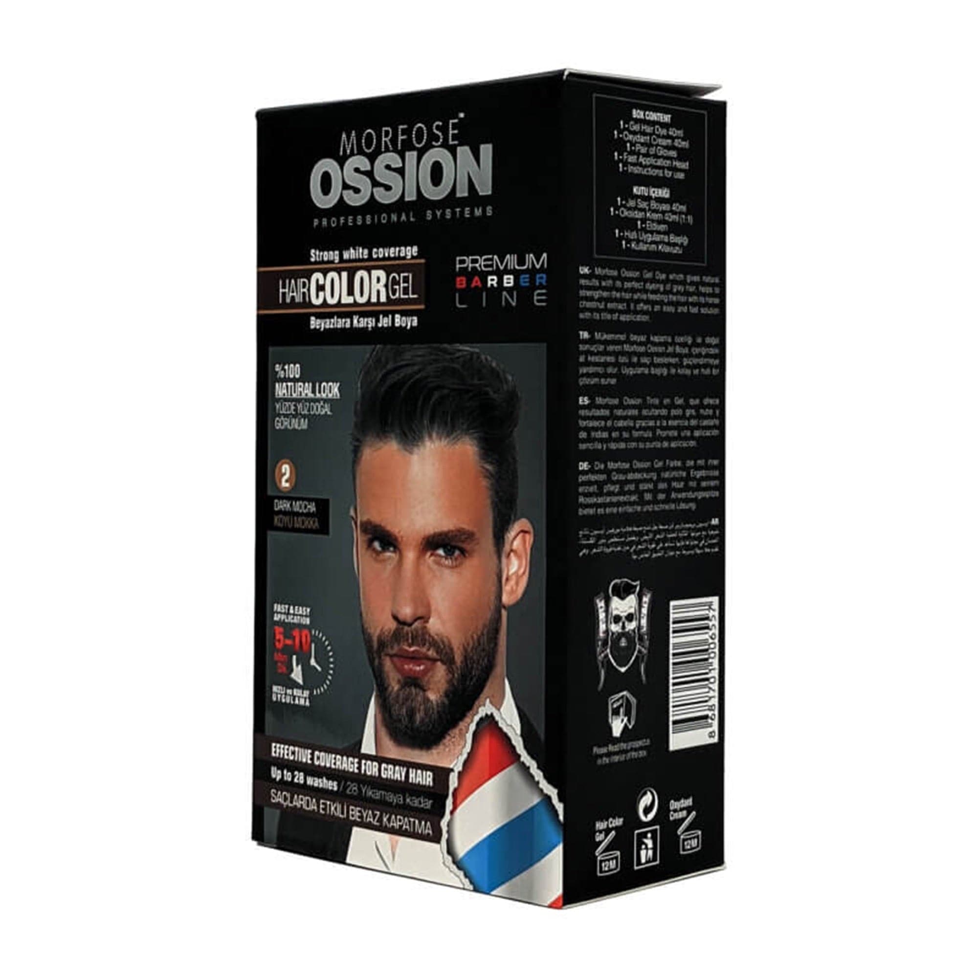 Morfose - Ossion Hair Color Gel 2 Dark Mocha 40ml