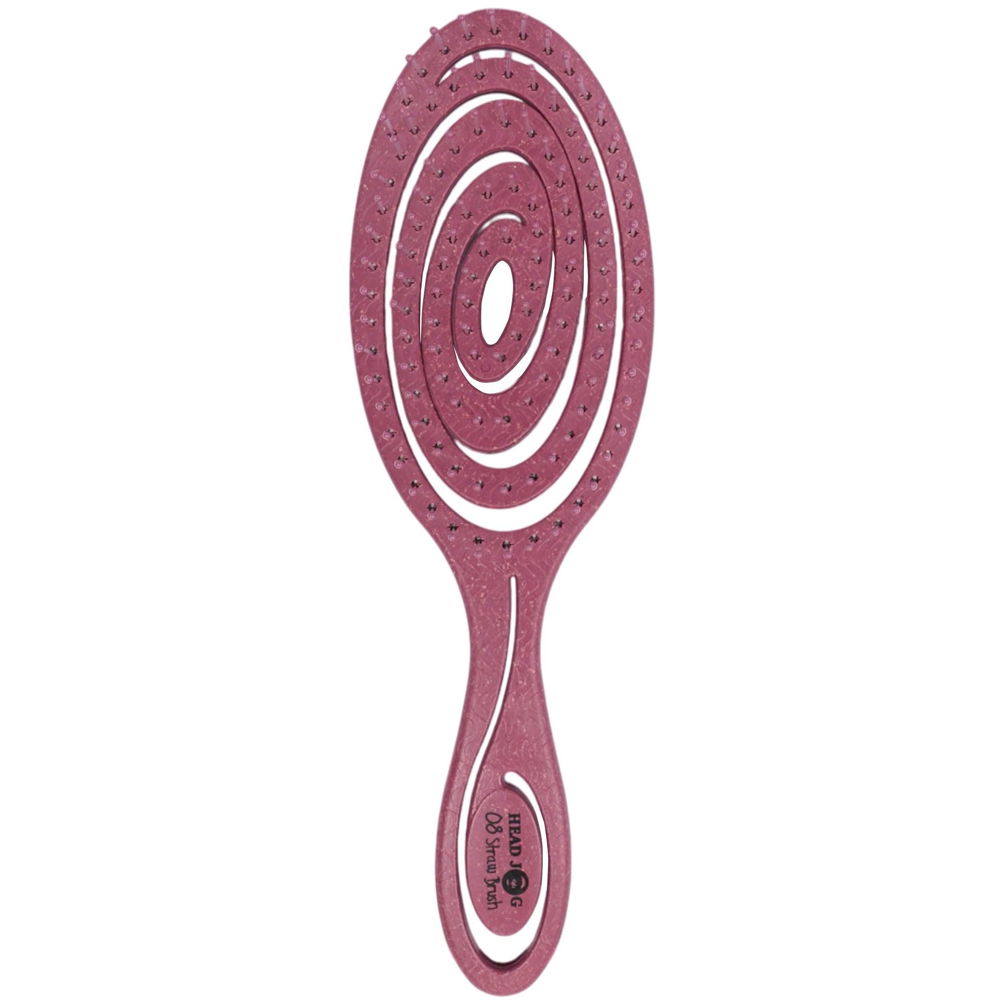 Head Jog - Detangler Straw Brushes Nude Blush Collection