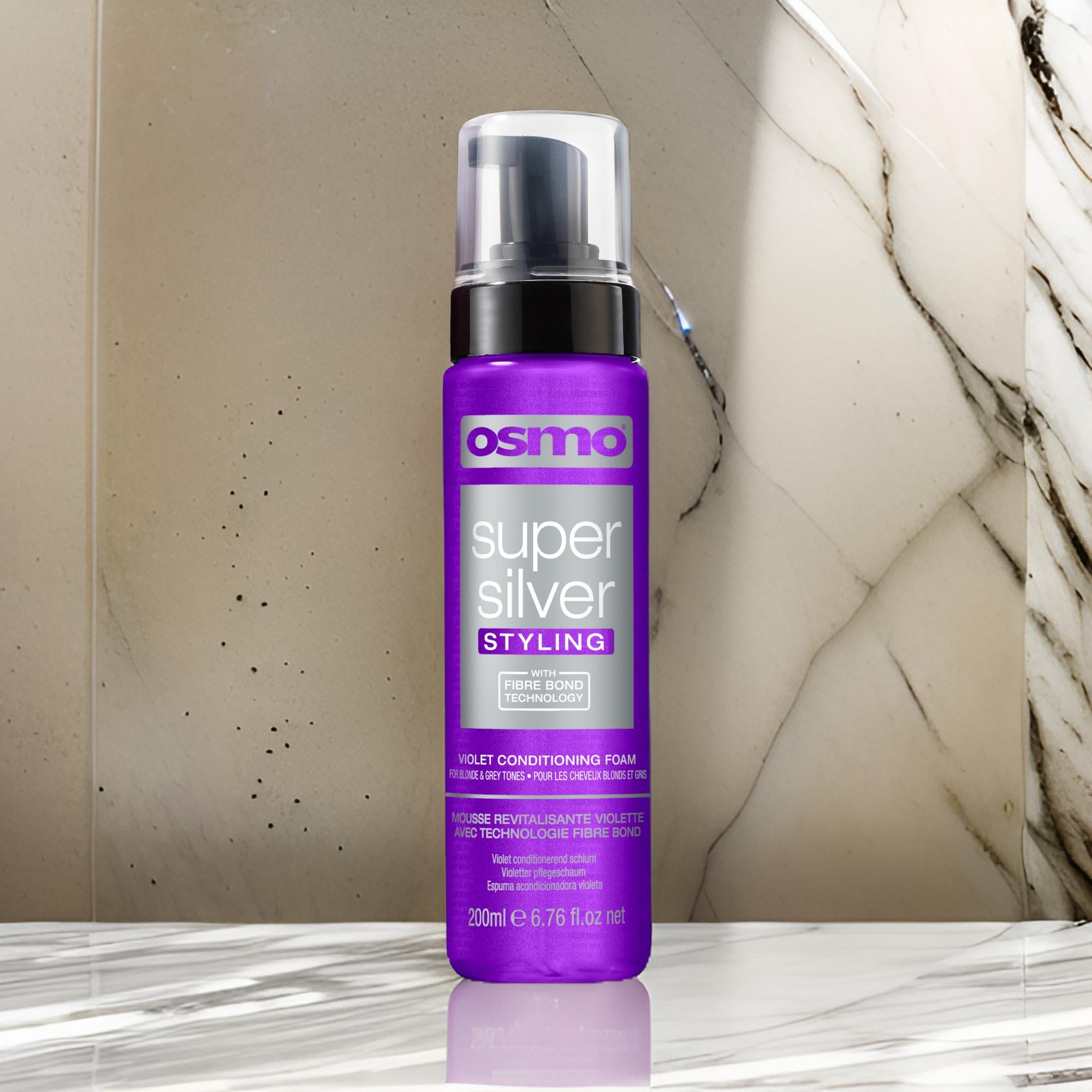 Osmo - Super Silver Violet Conditioning Foam 200ml