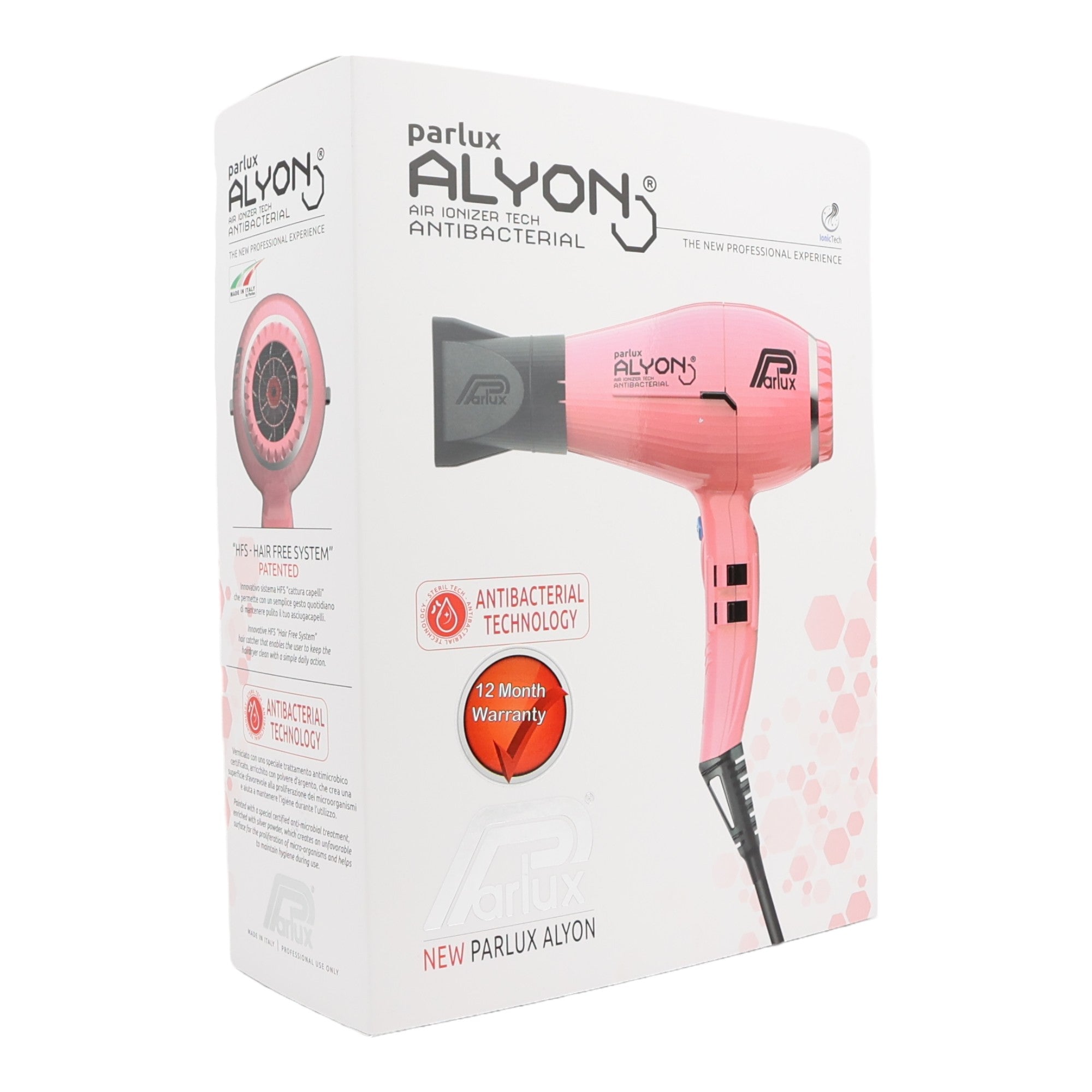 Parlux - Alyon Air Ionizer Hair Dryer 2250W Pink