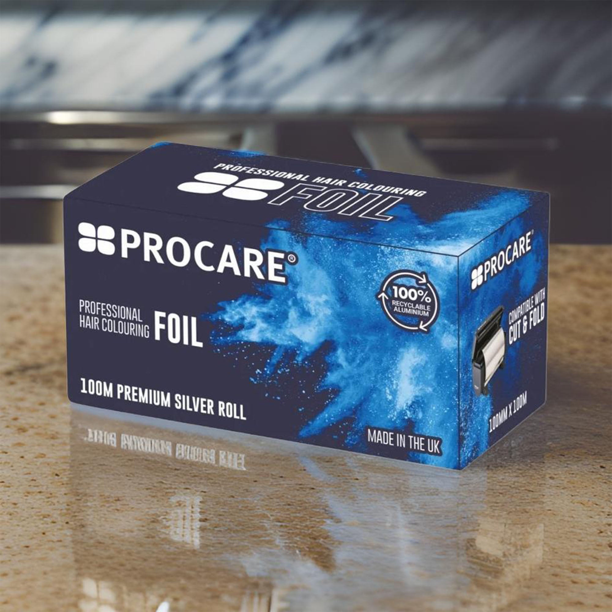 Procare - Premium Silver Hair Foil 100mm x 100m