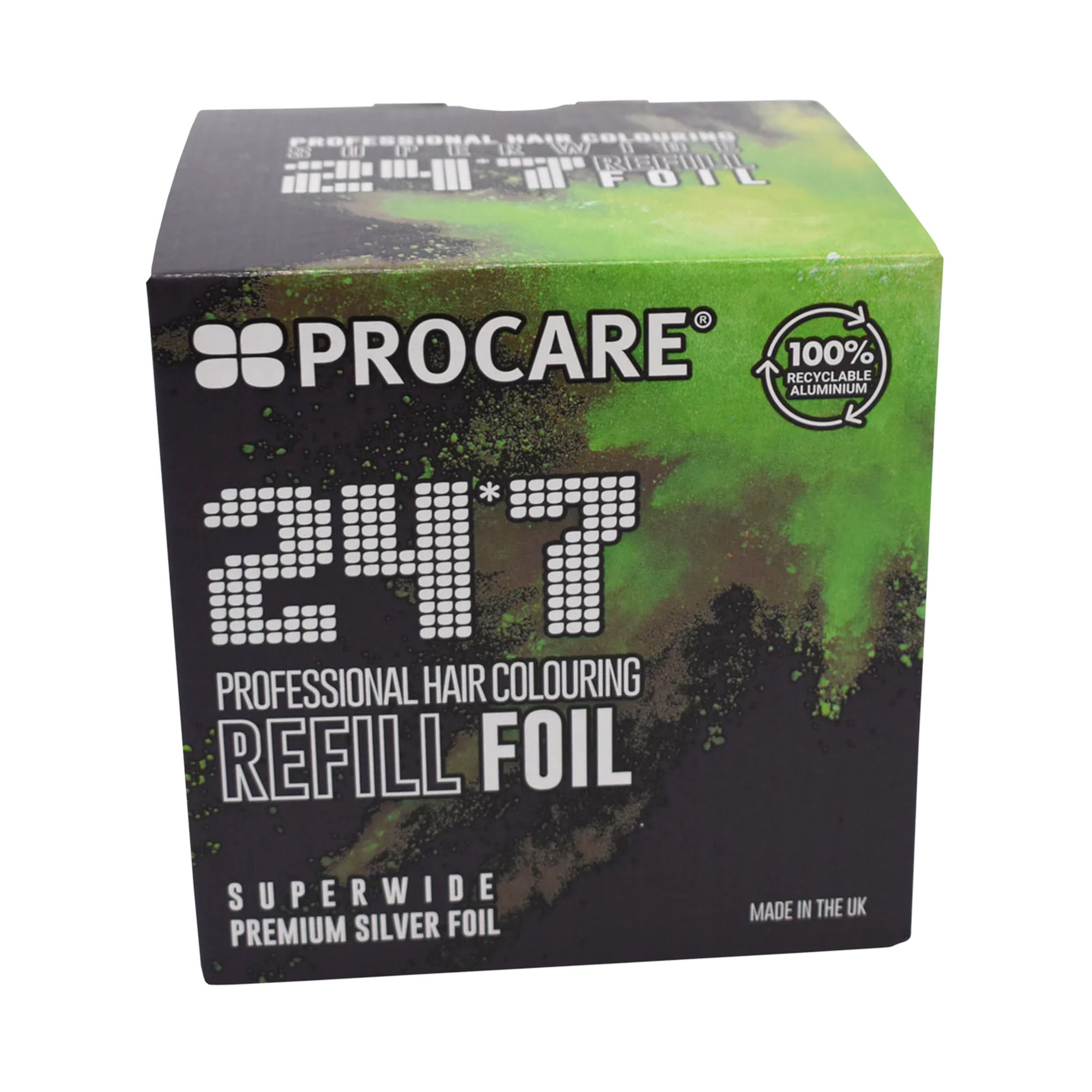 Procare - Premium Superwide Silver 24*7 Hair Foil Refill Roll 120mm x 450m