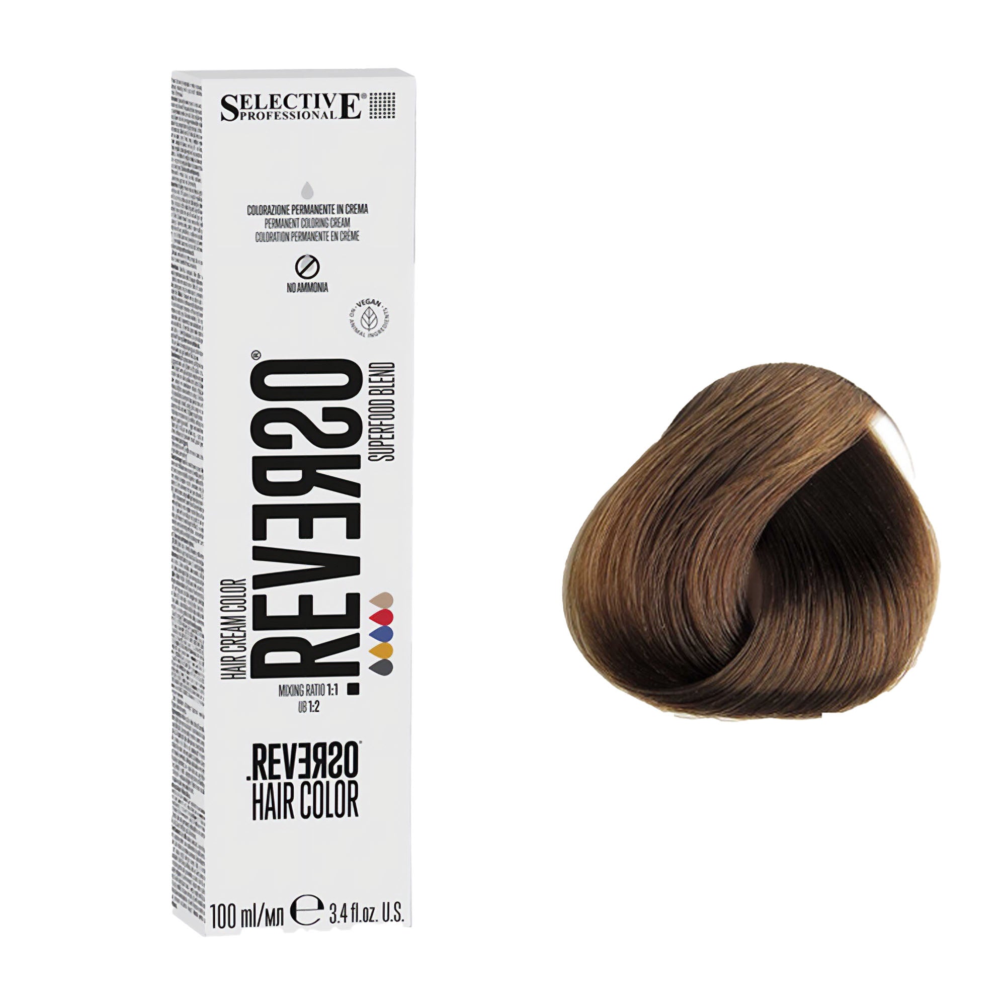 Selective Professional - Reverso Hair Cream Colour Golden Series 100ml