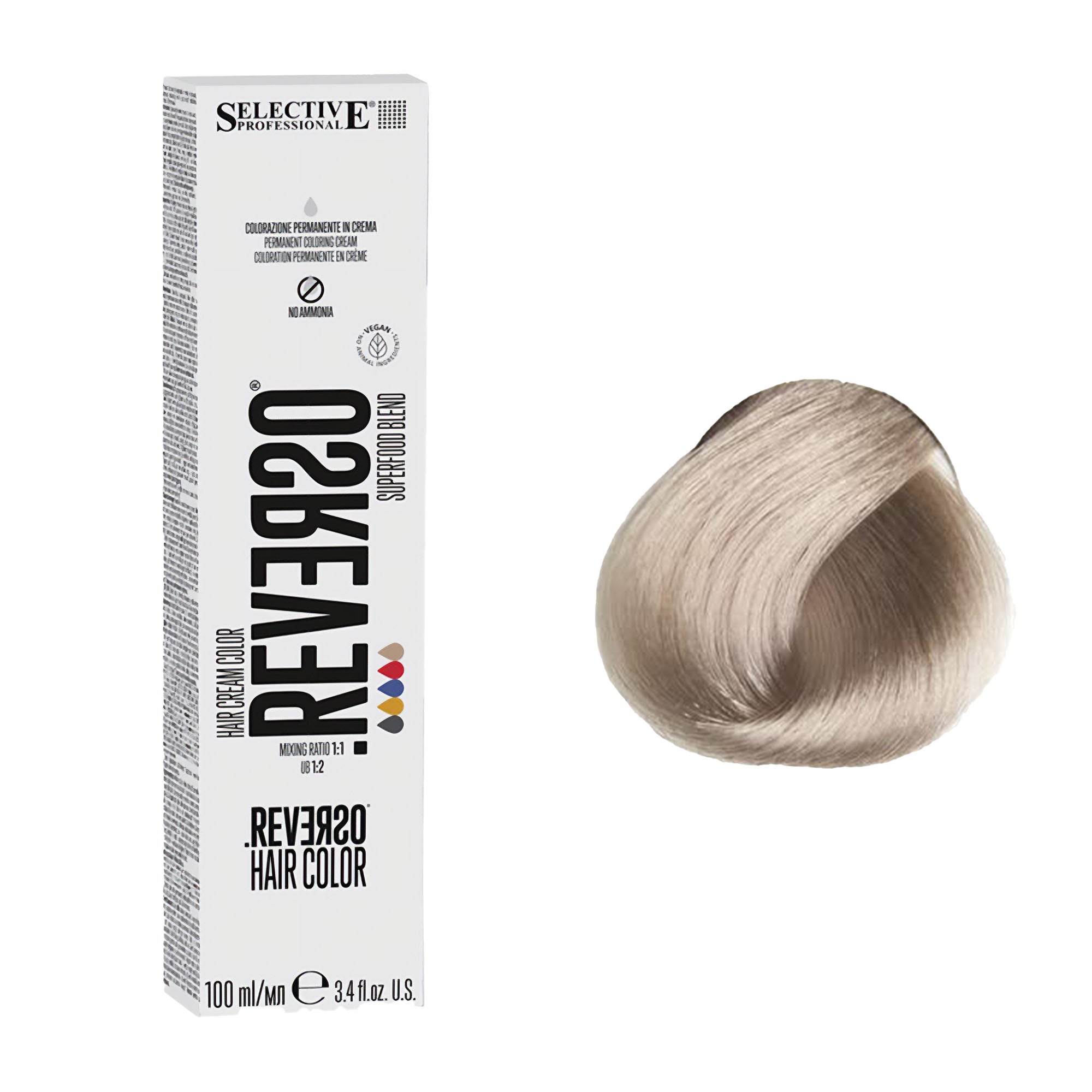 Selective Professional - Reverso Hair Cream Colour Hi Lift Blonde Series 100ml