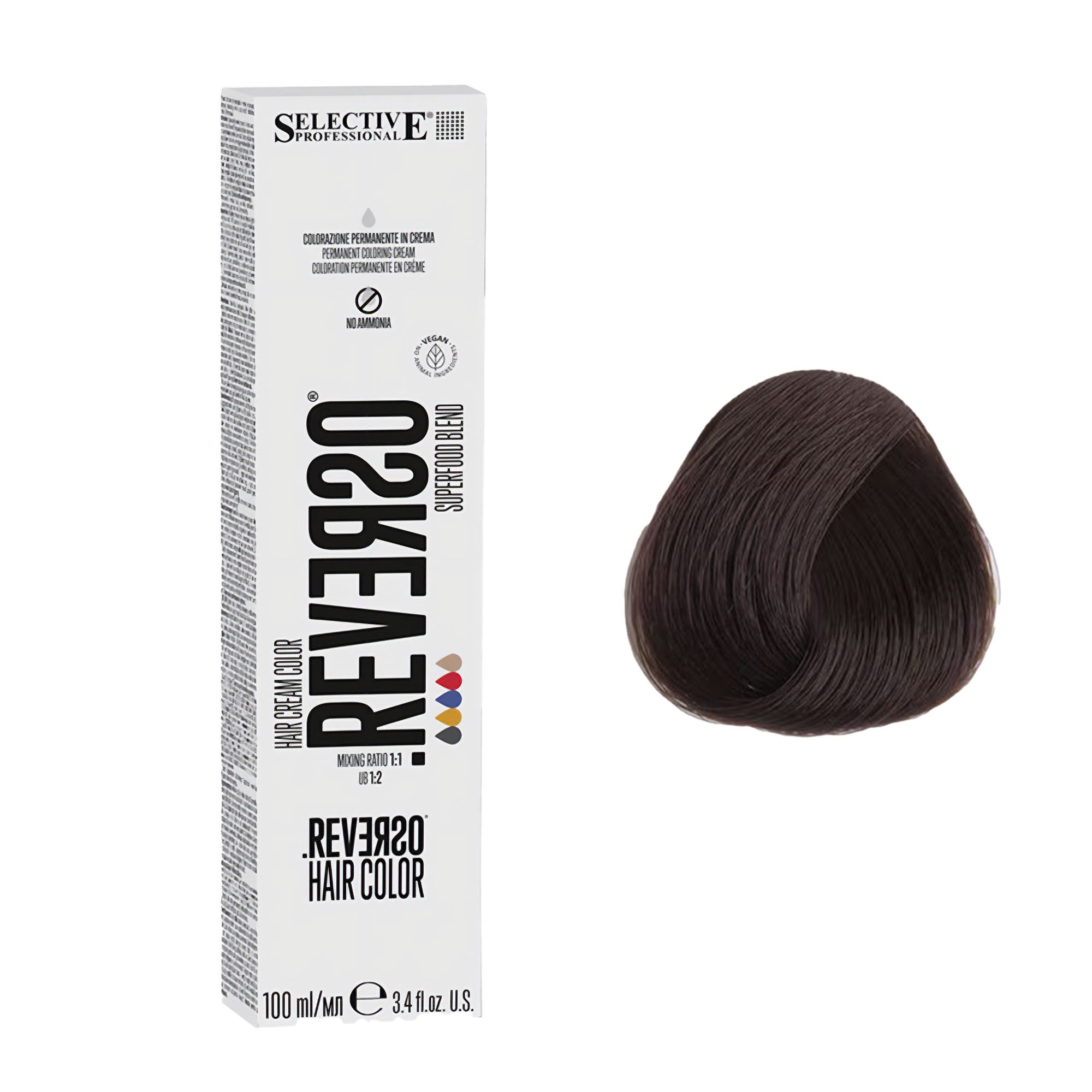 Selective Professional - Reverso Hair Cream Colour Natural Series 100ml