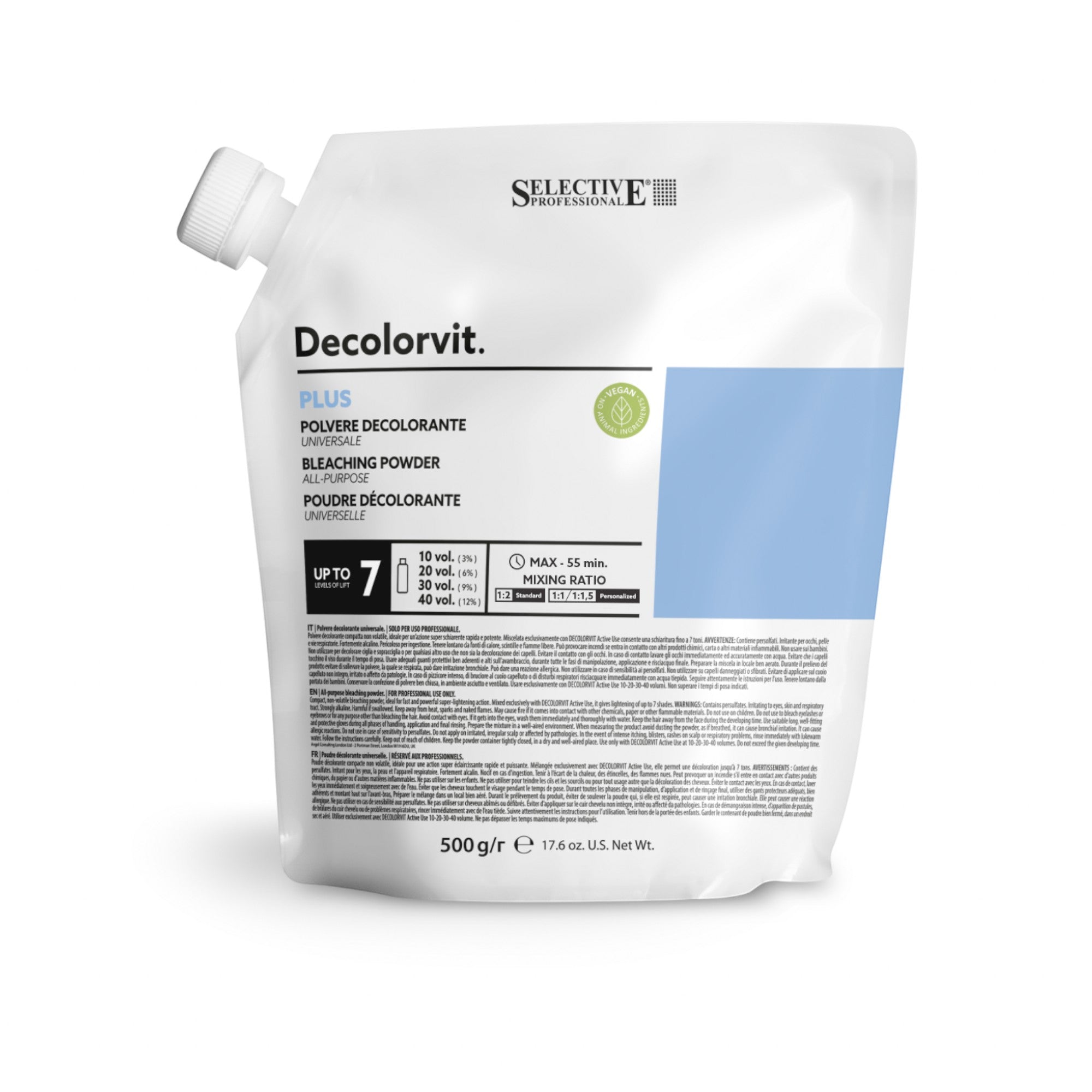 Selective Professional - Decolorvit Plus 7 Hair Bleach 500g