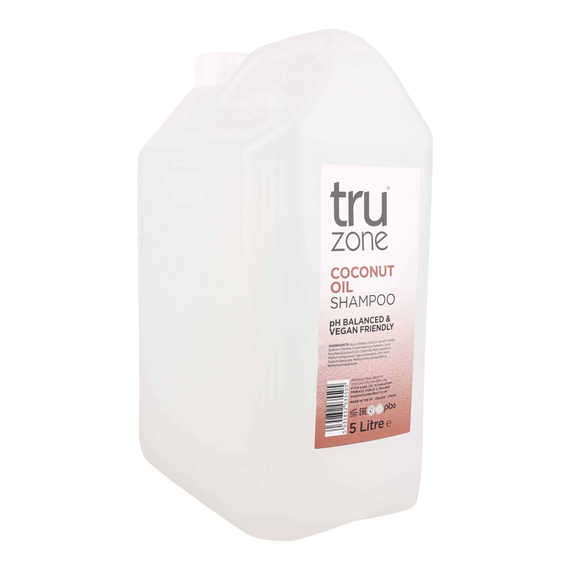 Truzone - Coconut Oil Shampoo 5000ml