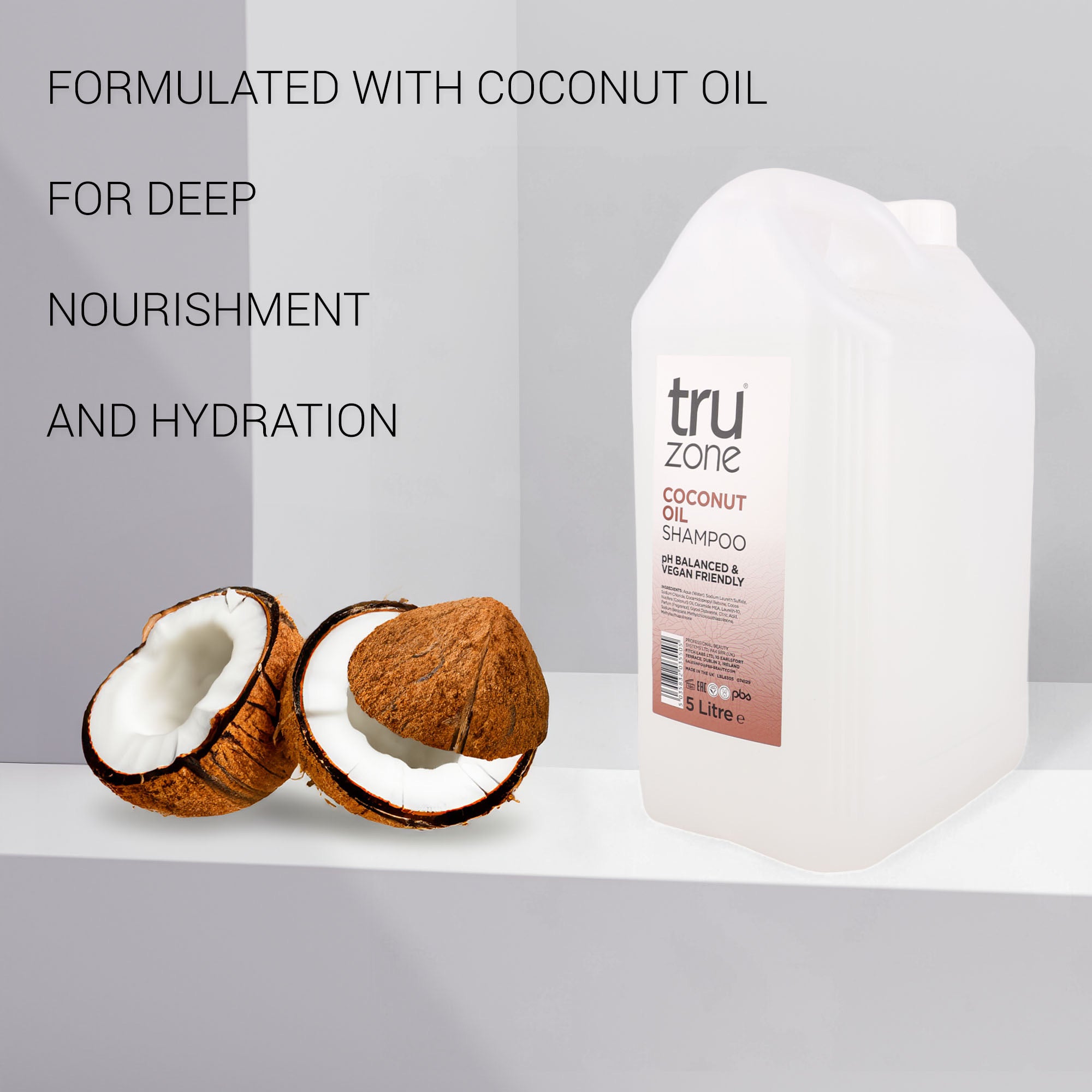 Truzone - Coconut Oil Shampoo 5000ml