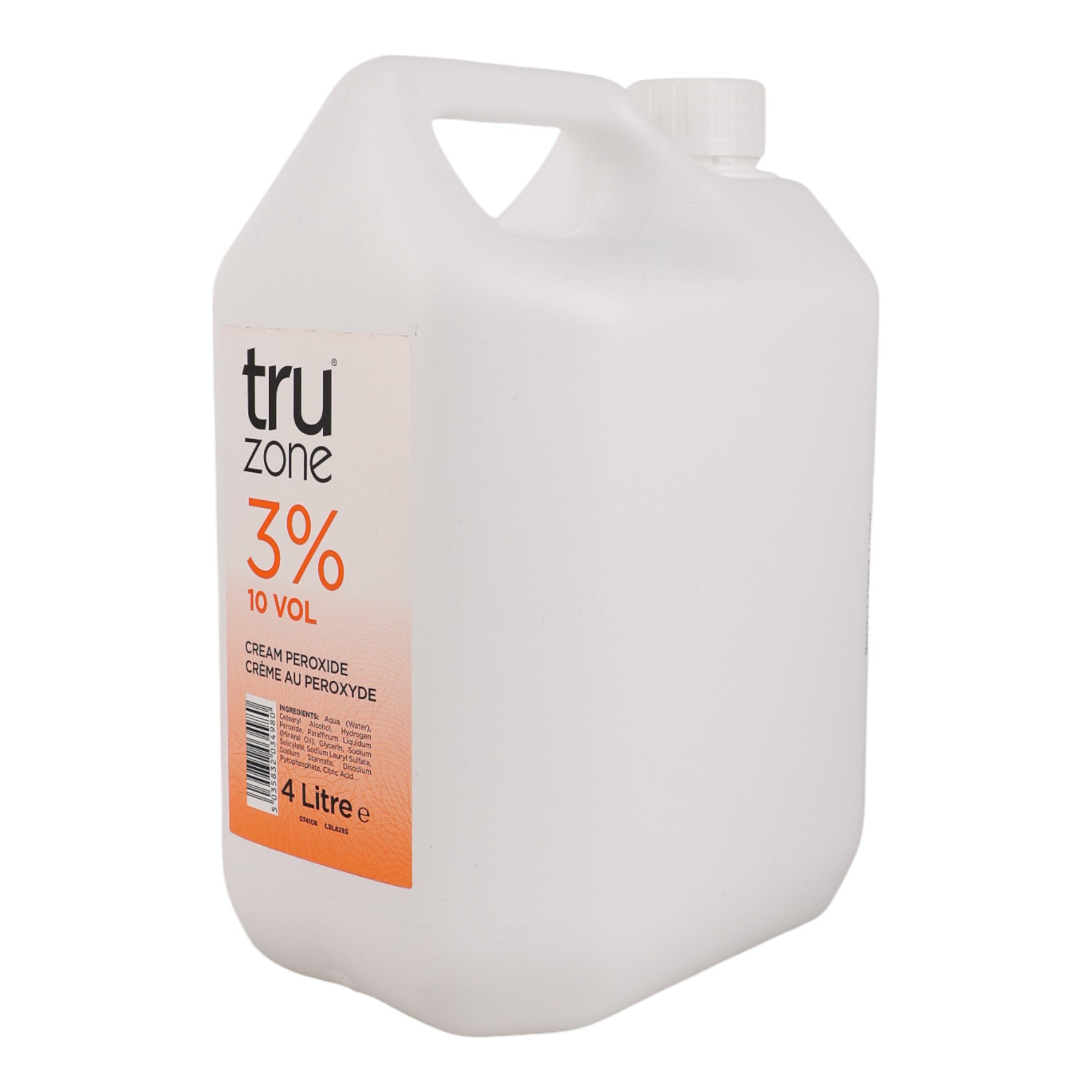 Truzone - Cream Peroxide  3% 10vol 4000ml