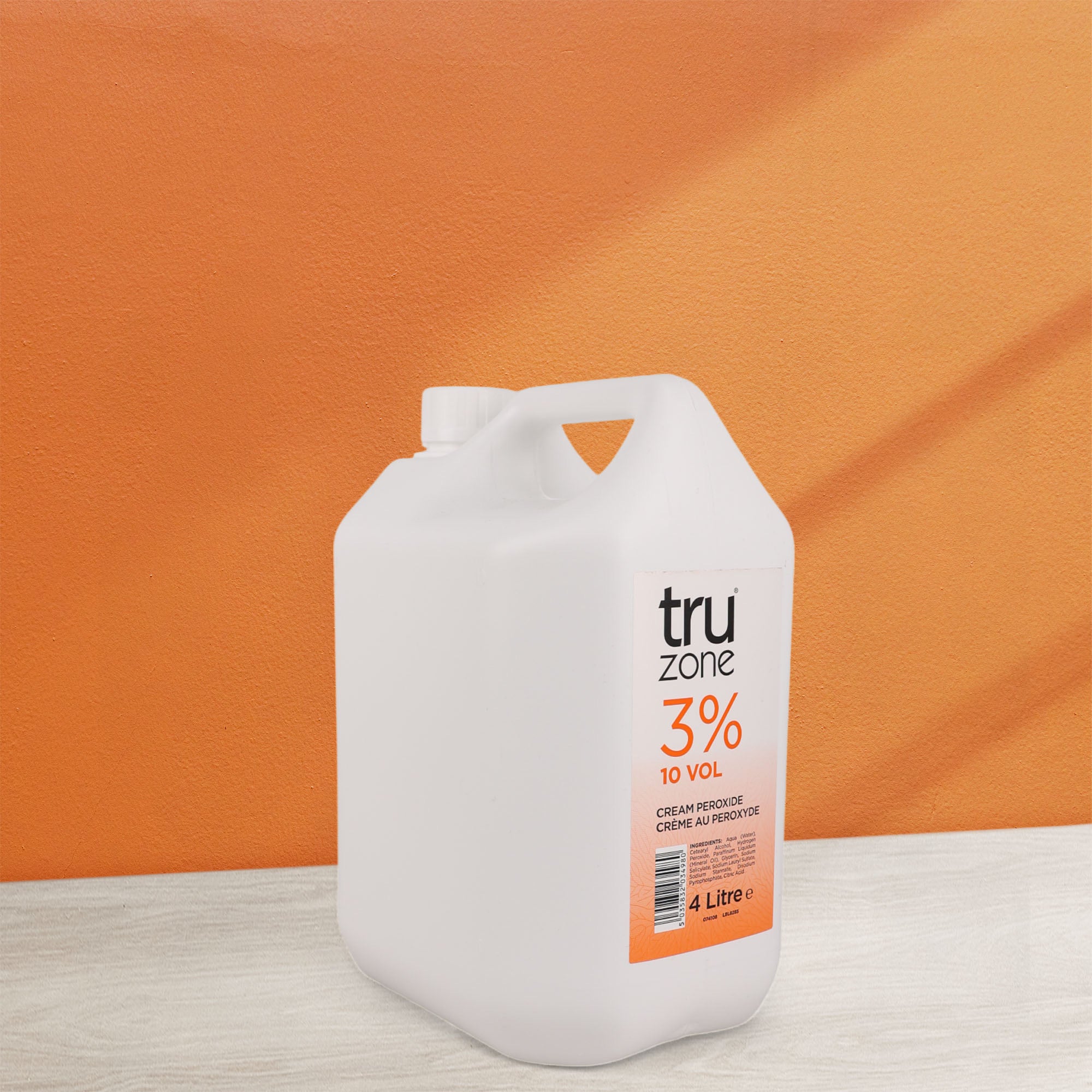 Truzone - Cream Peroxide  3% 10vol 4000ml