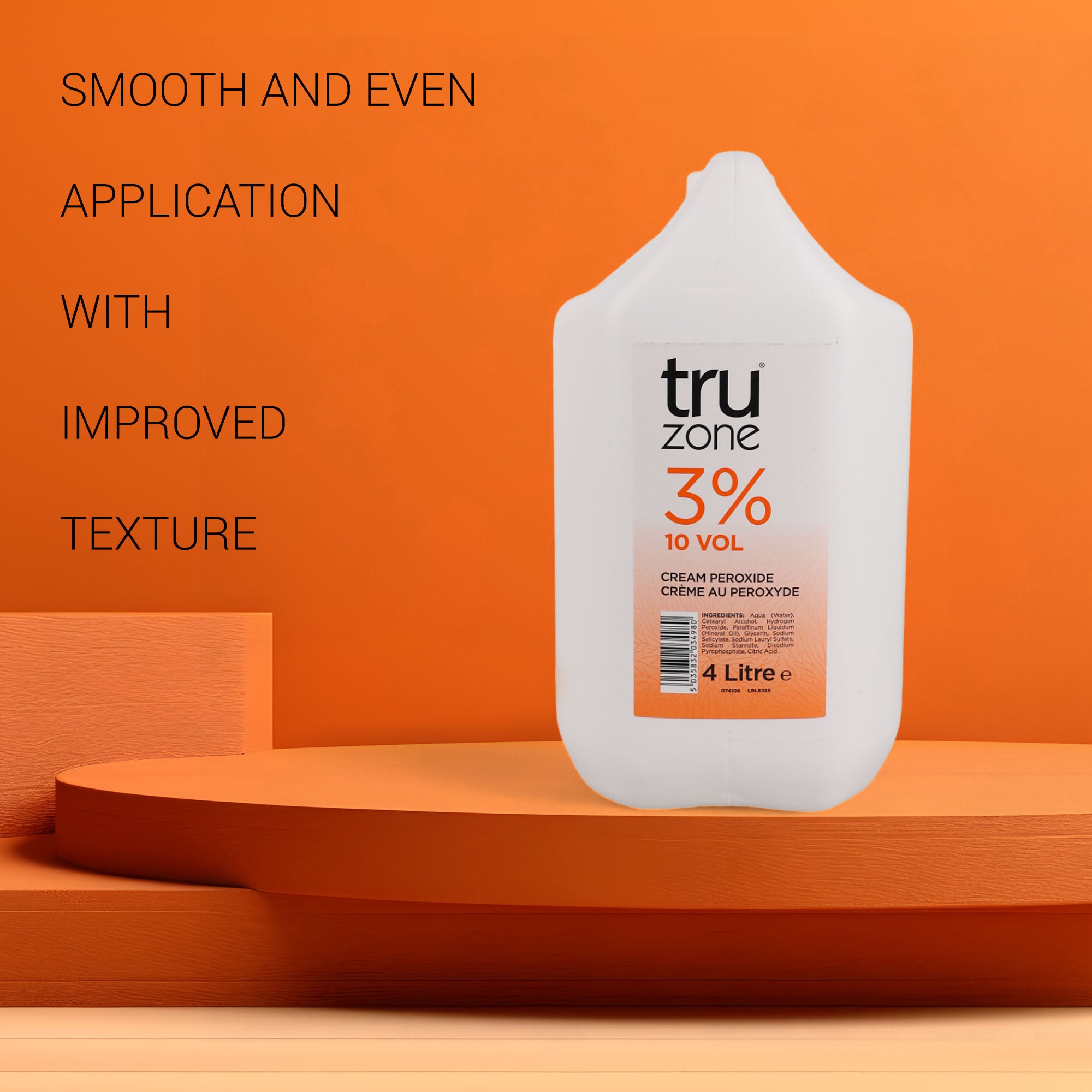 Truzone - Cream Peroxide  3% 10vol 4000ml