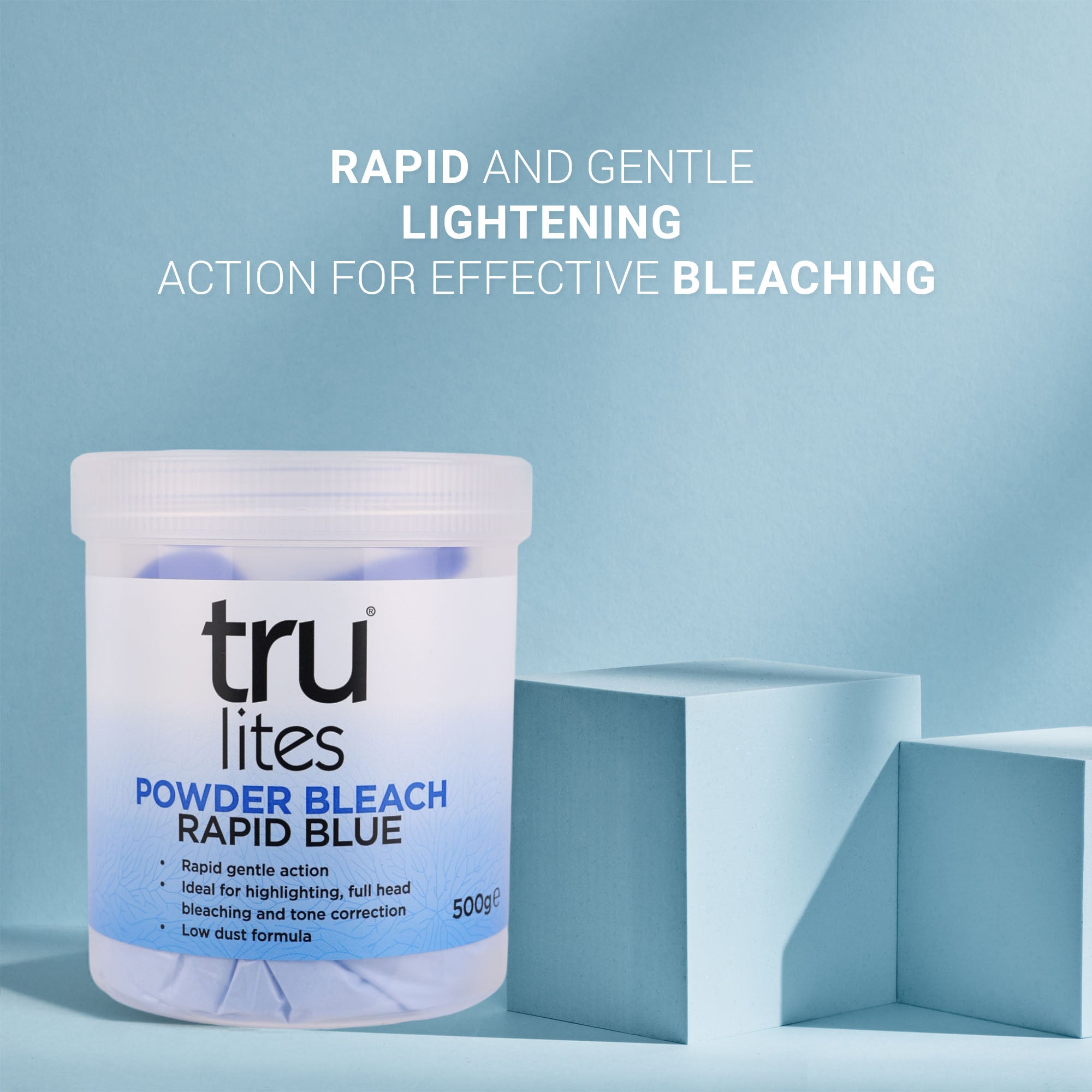 Truzone - Trulites Powder Bleach Rapid Blue 500g