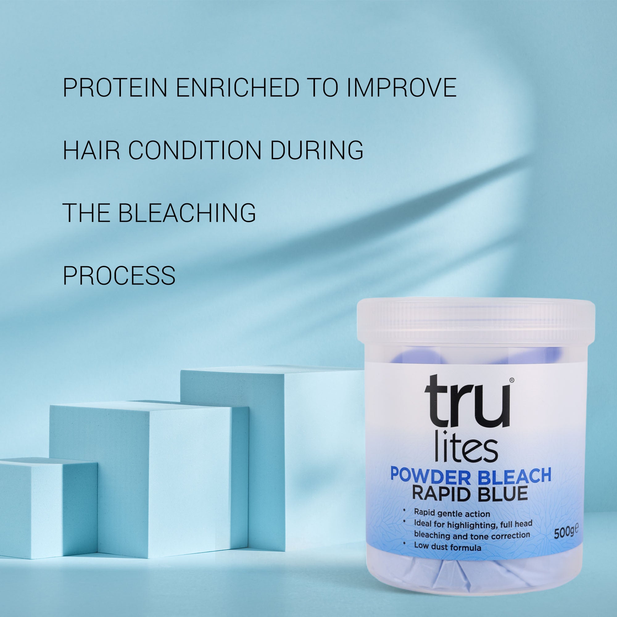 Truzone - Trulites Powder Bleach Rapid Blue 500g