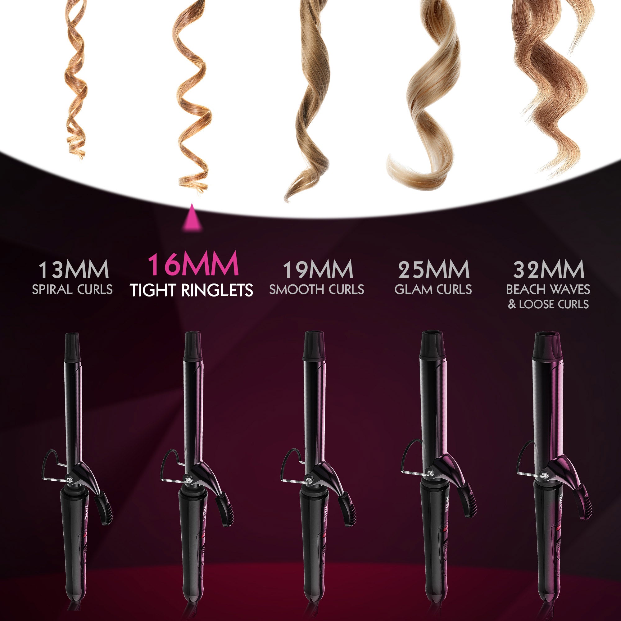 Wahl - Curling Tong Tight Ringlets 16mm