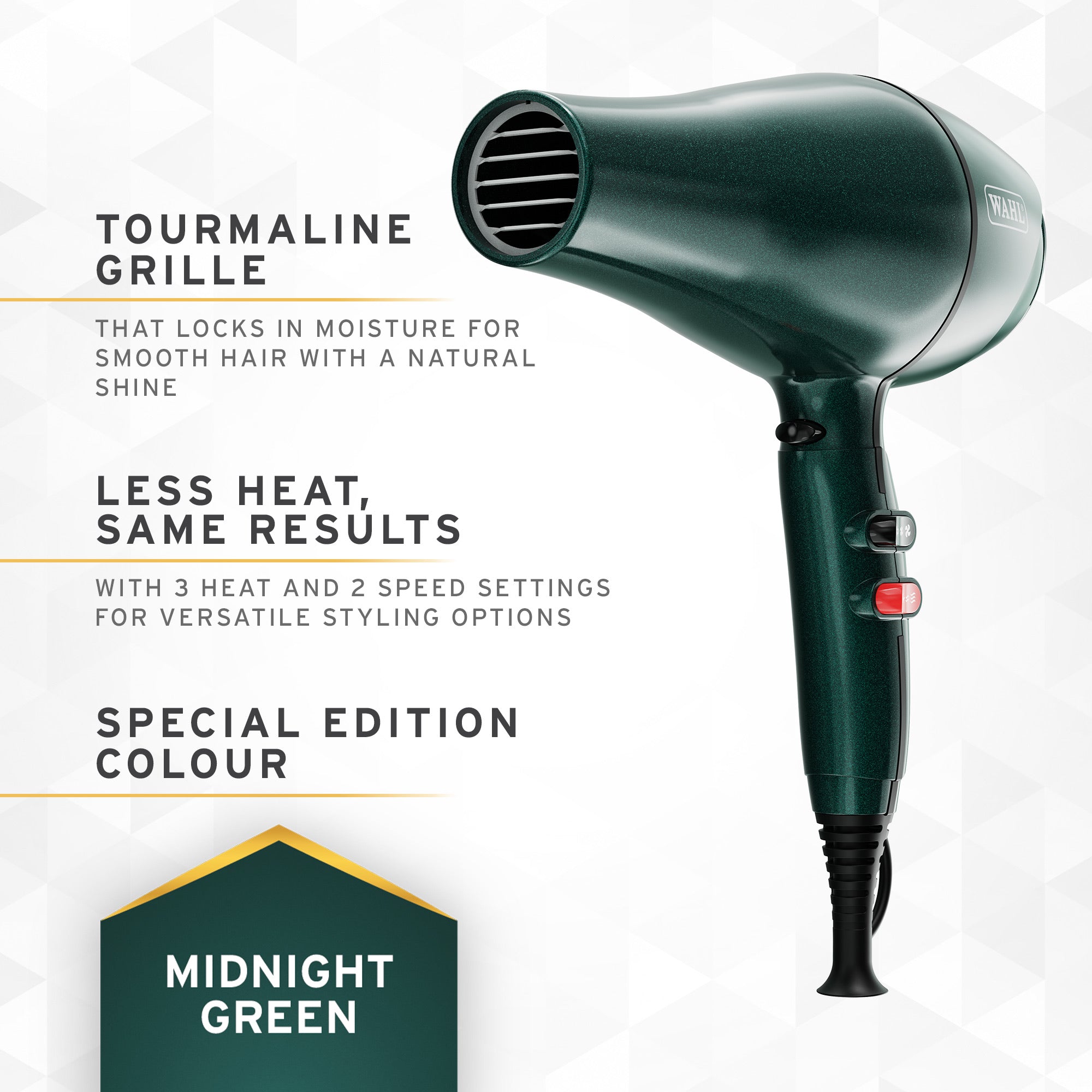 Wahl - Pro Keratin Dryer Special Edition Midnight 2200W