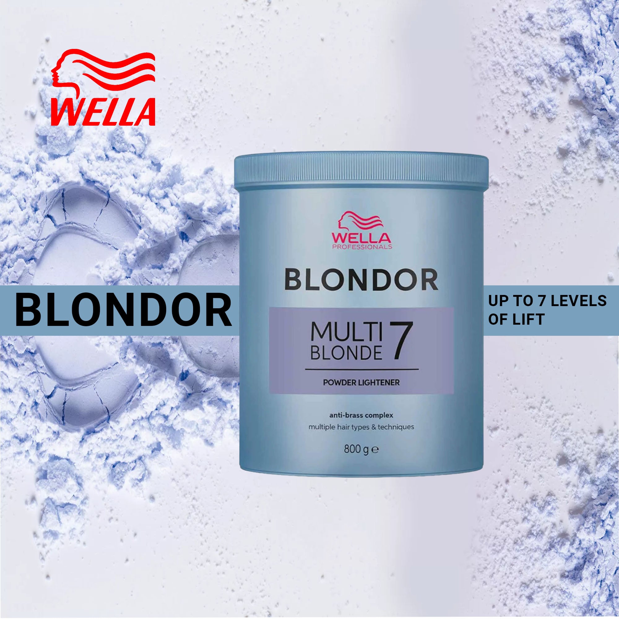 Wella Professionals - Blondor Multi Blonde 7 Powder Lightener 800g