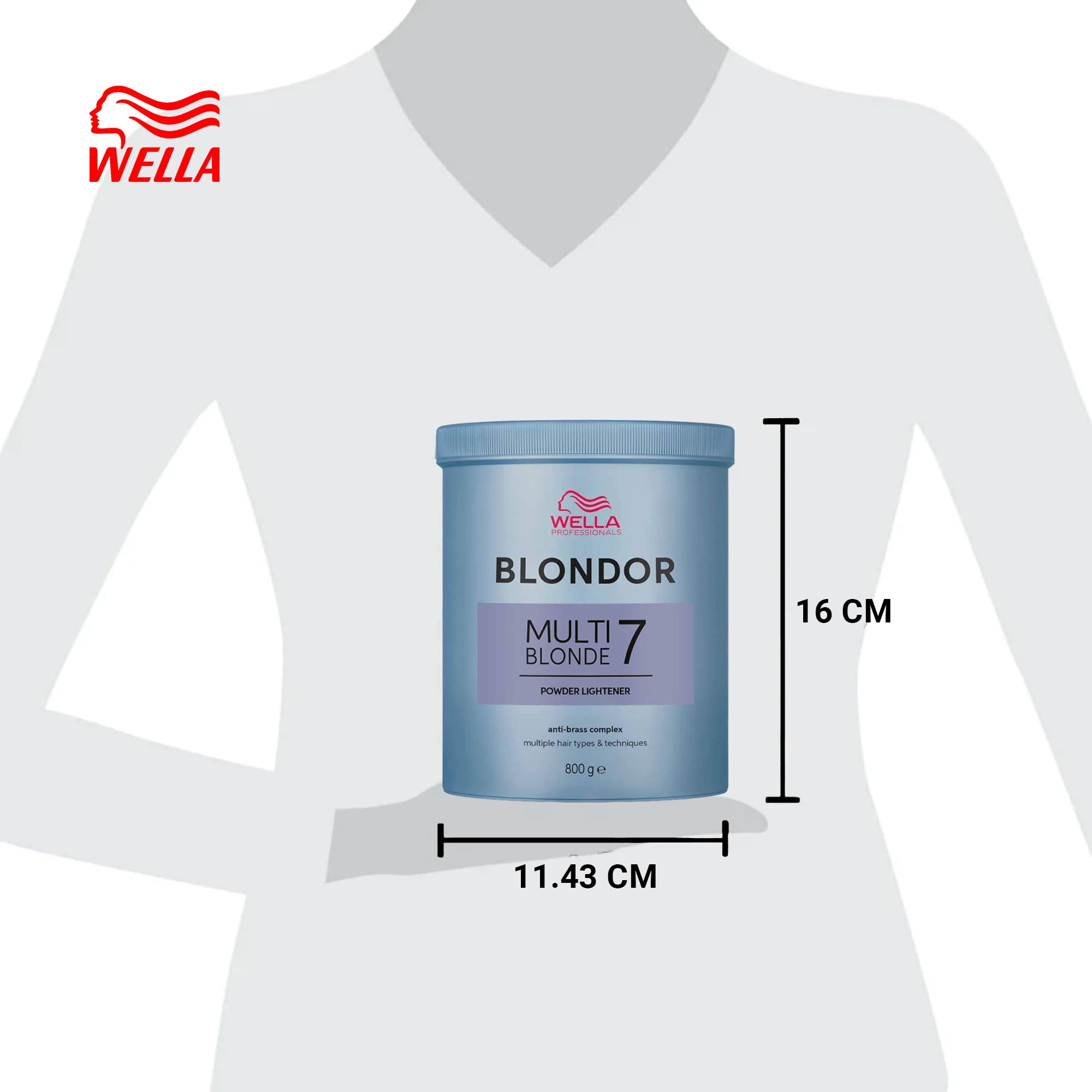 Wella Professionals - Blondor Multi Blonde 7 Powder Lightener 800g