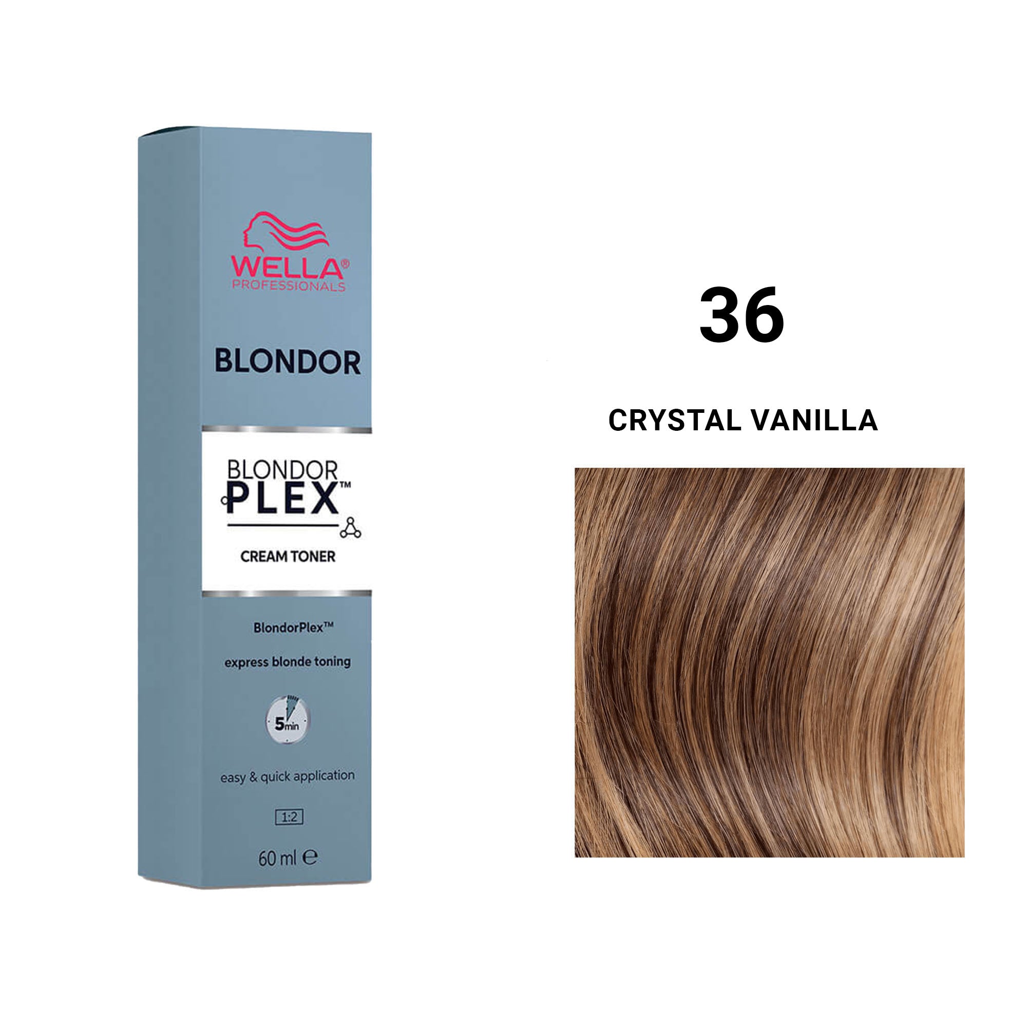 Wella Professionals - BlondorPlex Cream Toner Crystal Vanilla /36 60ml