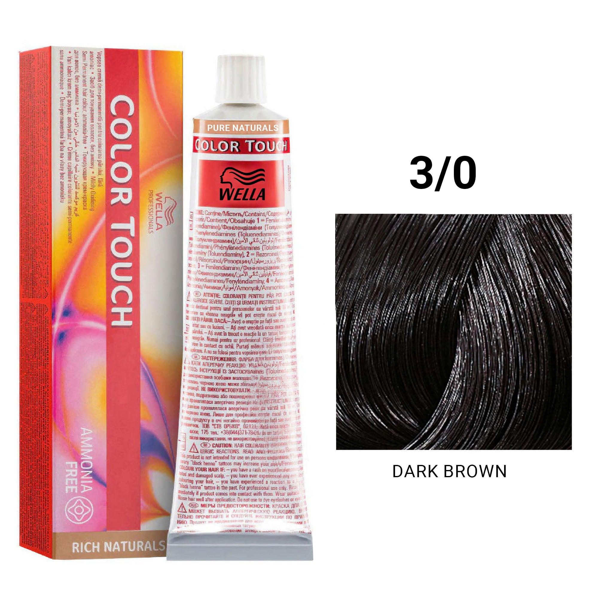 Wella Professionals - Color Touch 3/0 Dark Brown 60ml