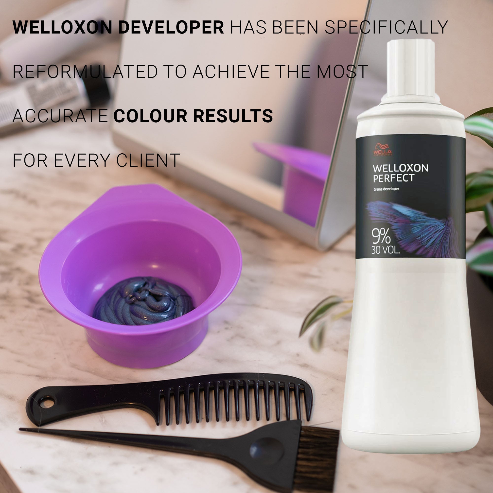 Wella Professionals - Welloxon Perfect Creme Developer 9% 30 Vol. 1000ml