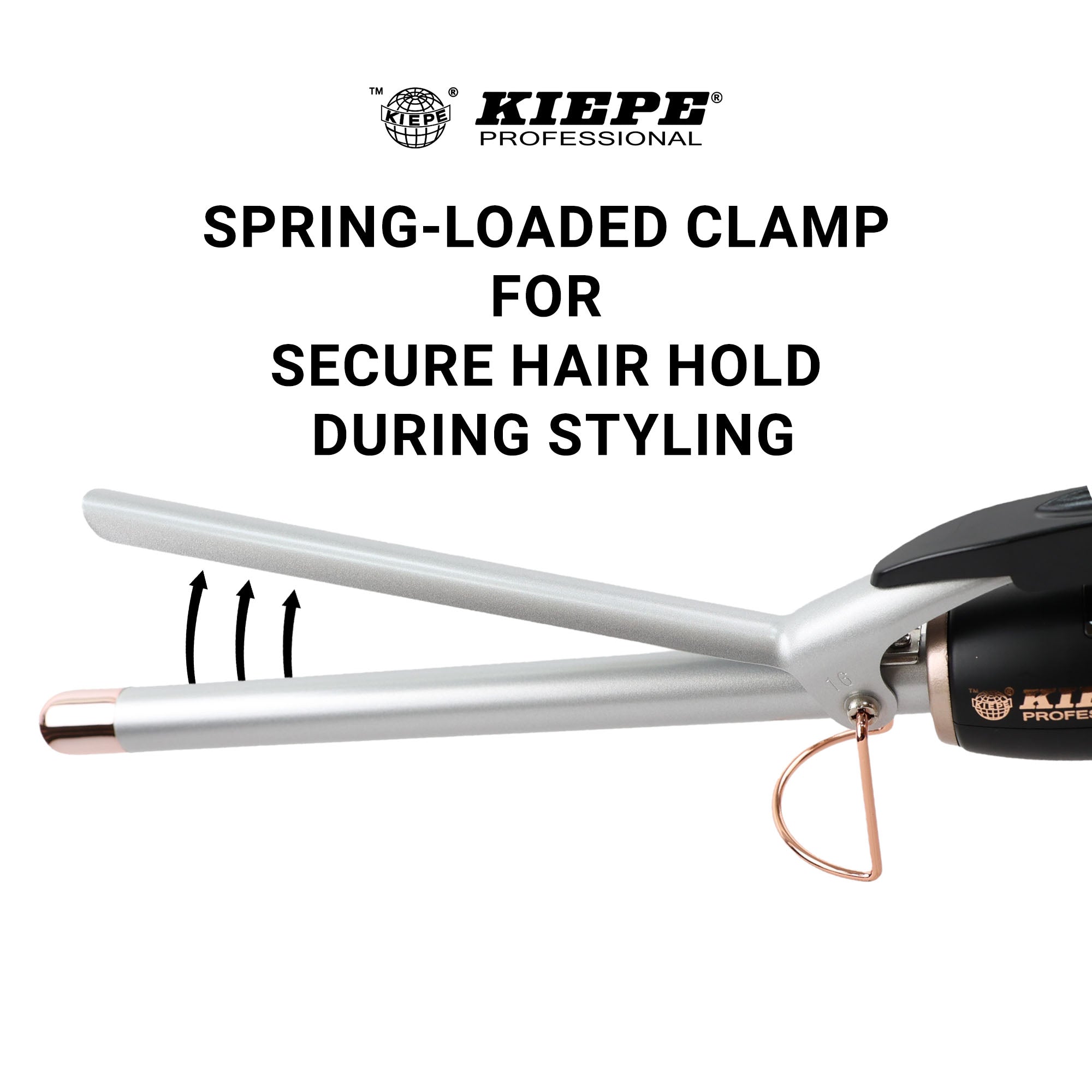 Kiepe - Curling Iron Titanium Pro Digital Rose Gold 16mm