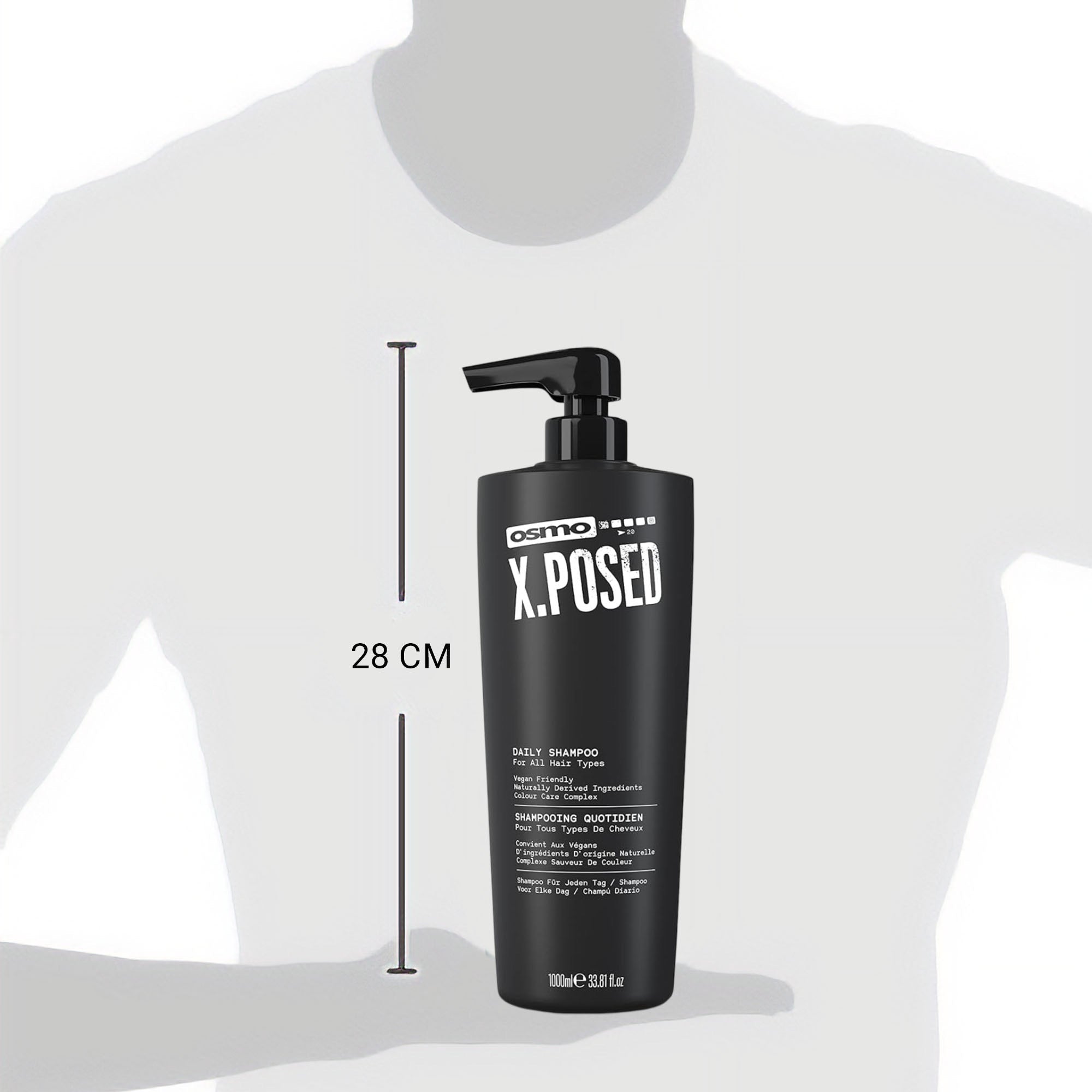 Osmo - X.Posed - Daily Shampoo 1000ml