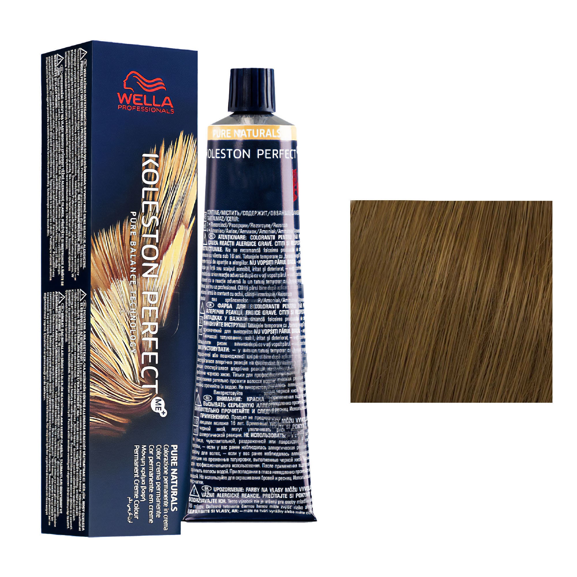 Wella Professionals - Koleston Perfect Me+ 7/03 Medium Blonde Natural Gold 60ml