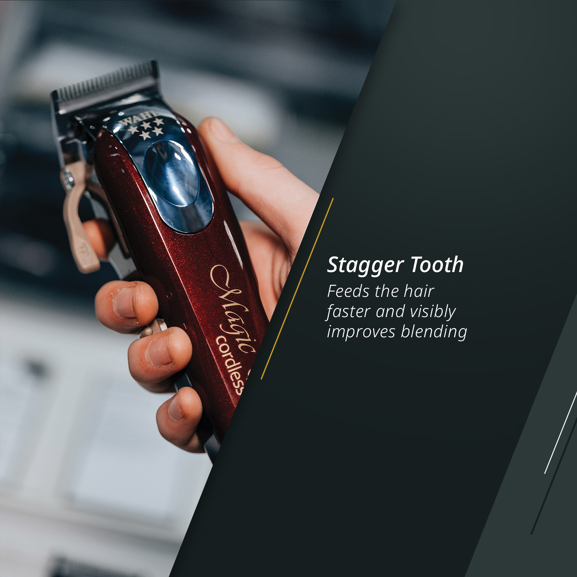 Wahl - 5 Star Magic Clip Clipper Cordless