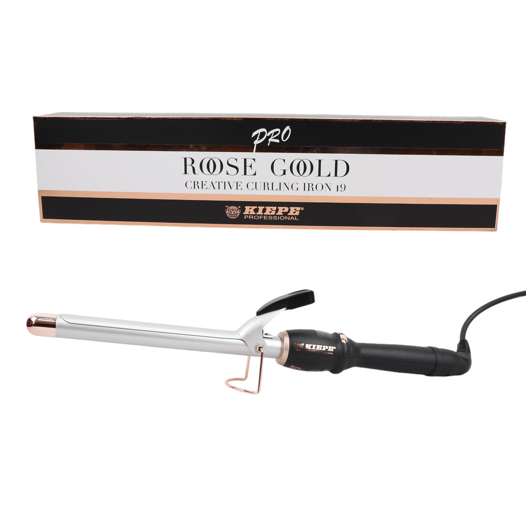 Kiepe - Curling Iron Titanium Pro Digital Rose Gold 19mm