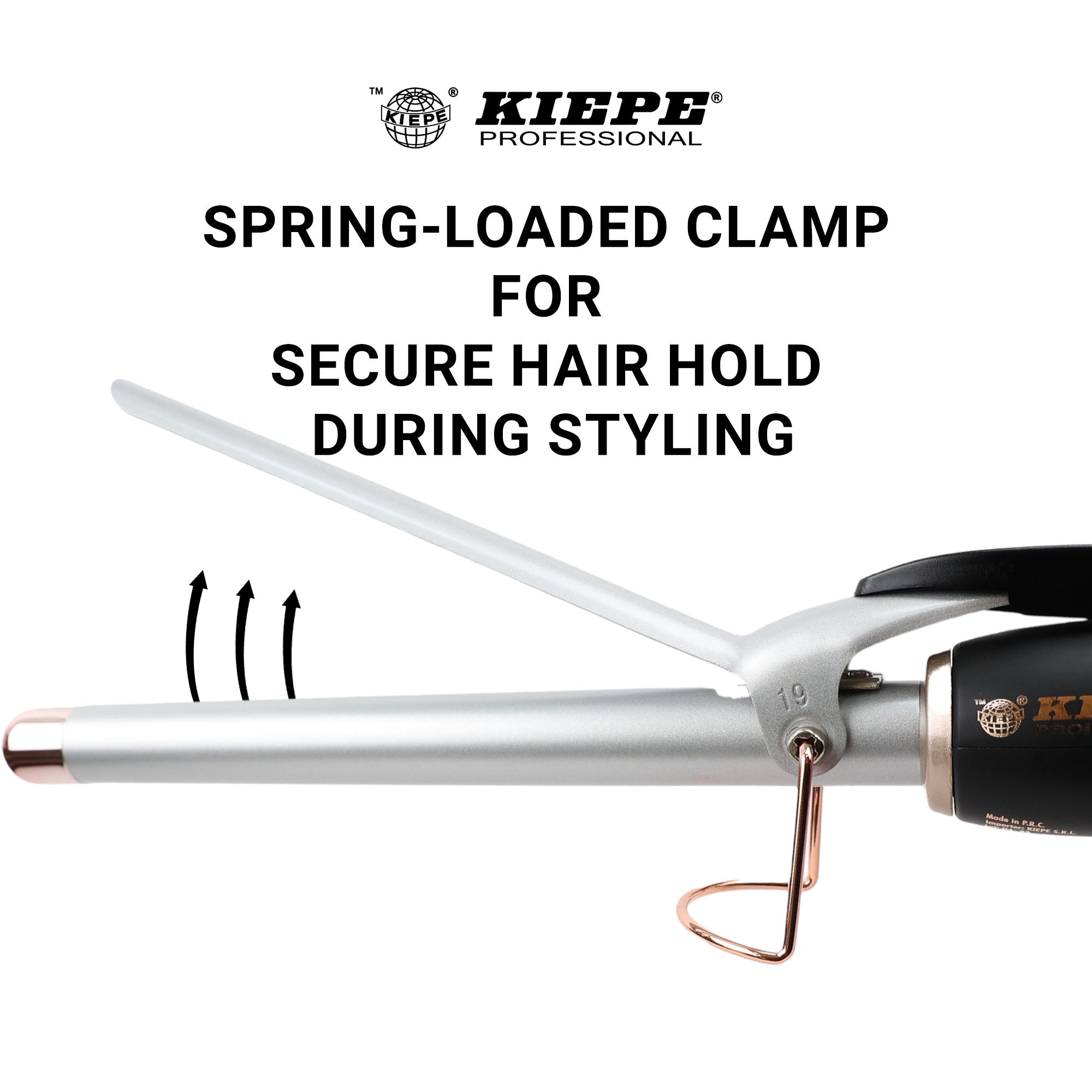 Kiepe - Curling Iron Titanium Pro Digital Rose Gold 19mm