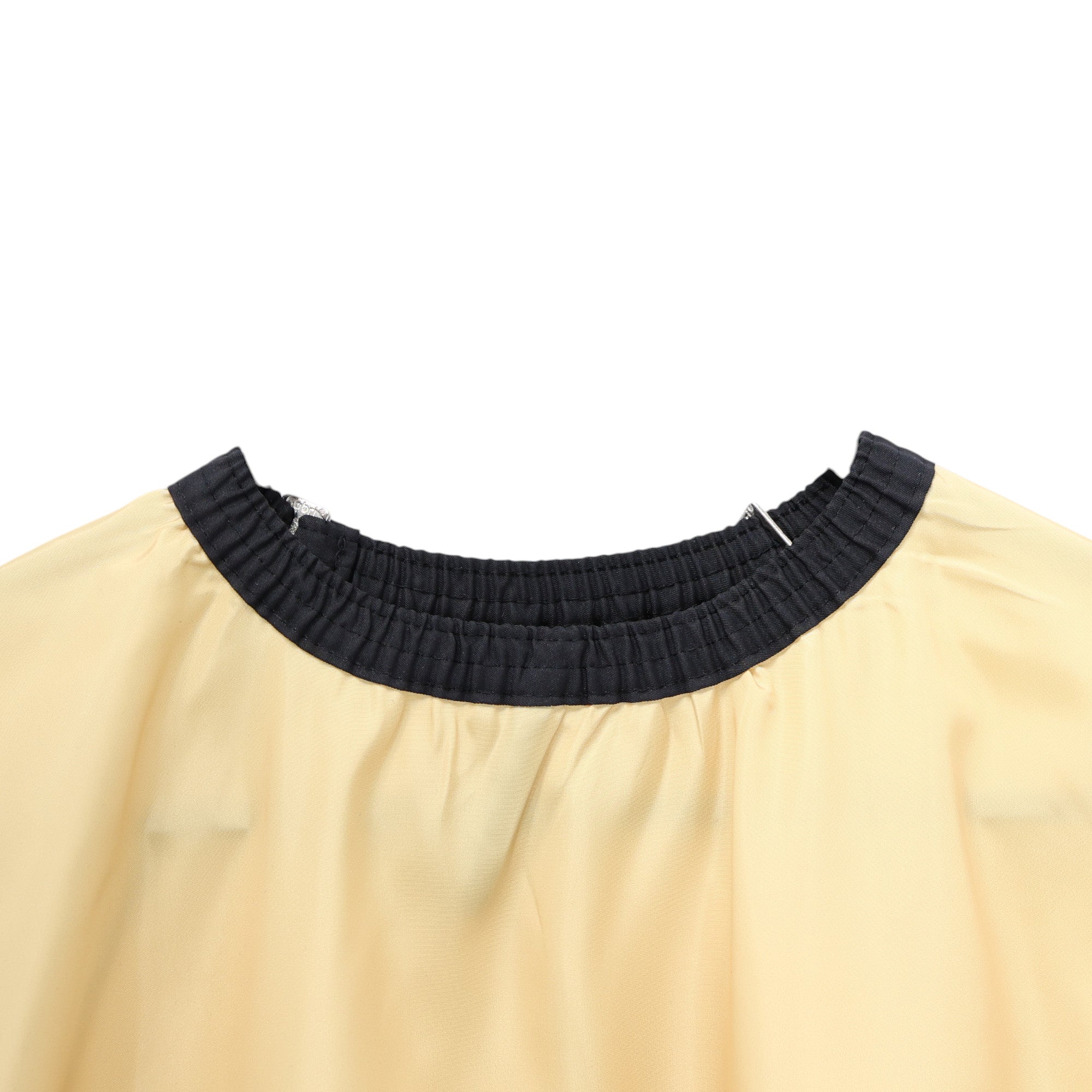 Gabri - Barber Hairdressing Hair Cutting Capes & Gowns Black & Yellow Thick Stripes