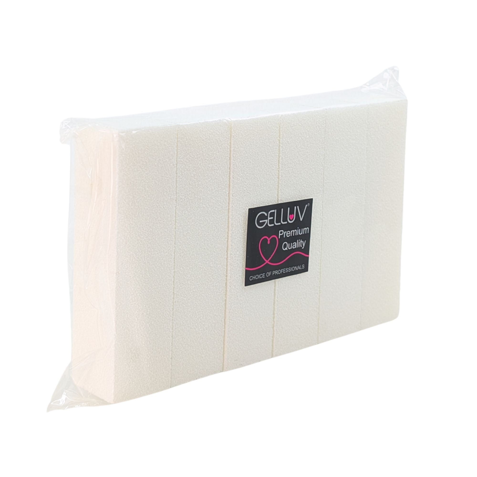 Gelluv - White Nail Block (Pack of 6)