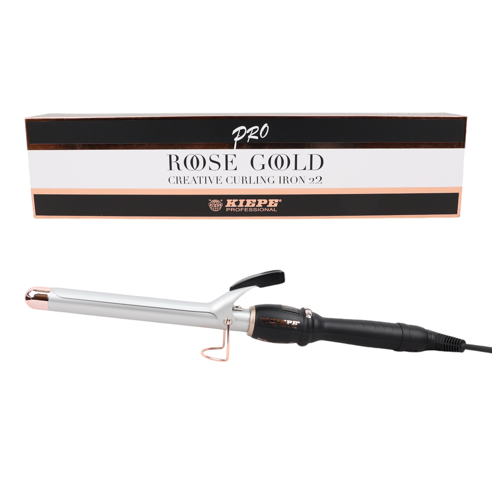 Kiepe - Curling Iron Titanium Pro Digital Rose Gold 22mm