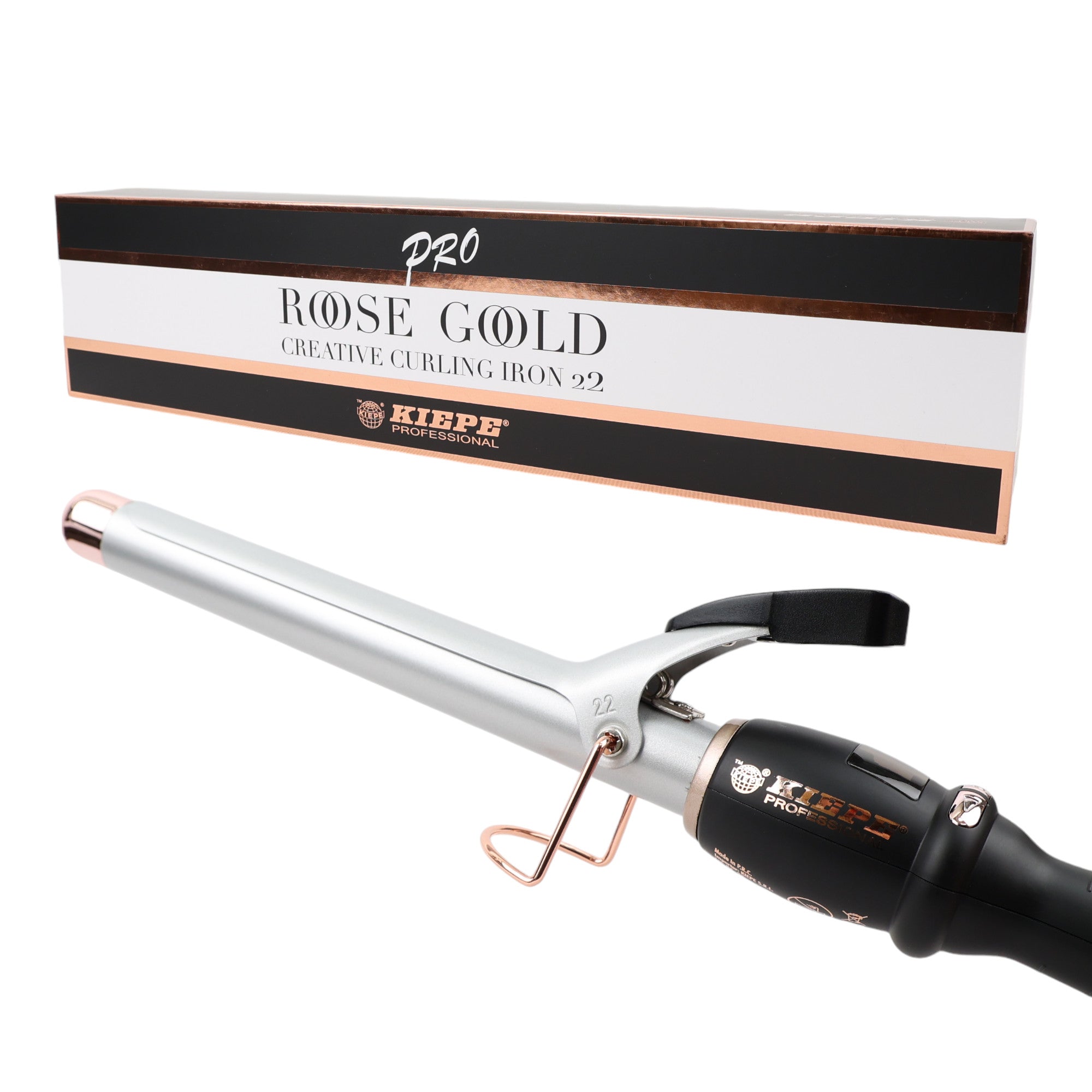 Kiepe - Curling Iron Titanium Pro Digital Rose Gold 22mm