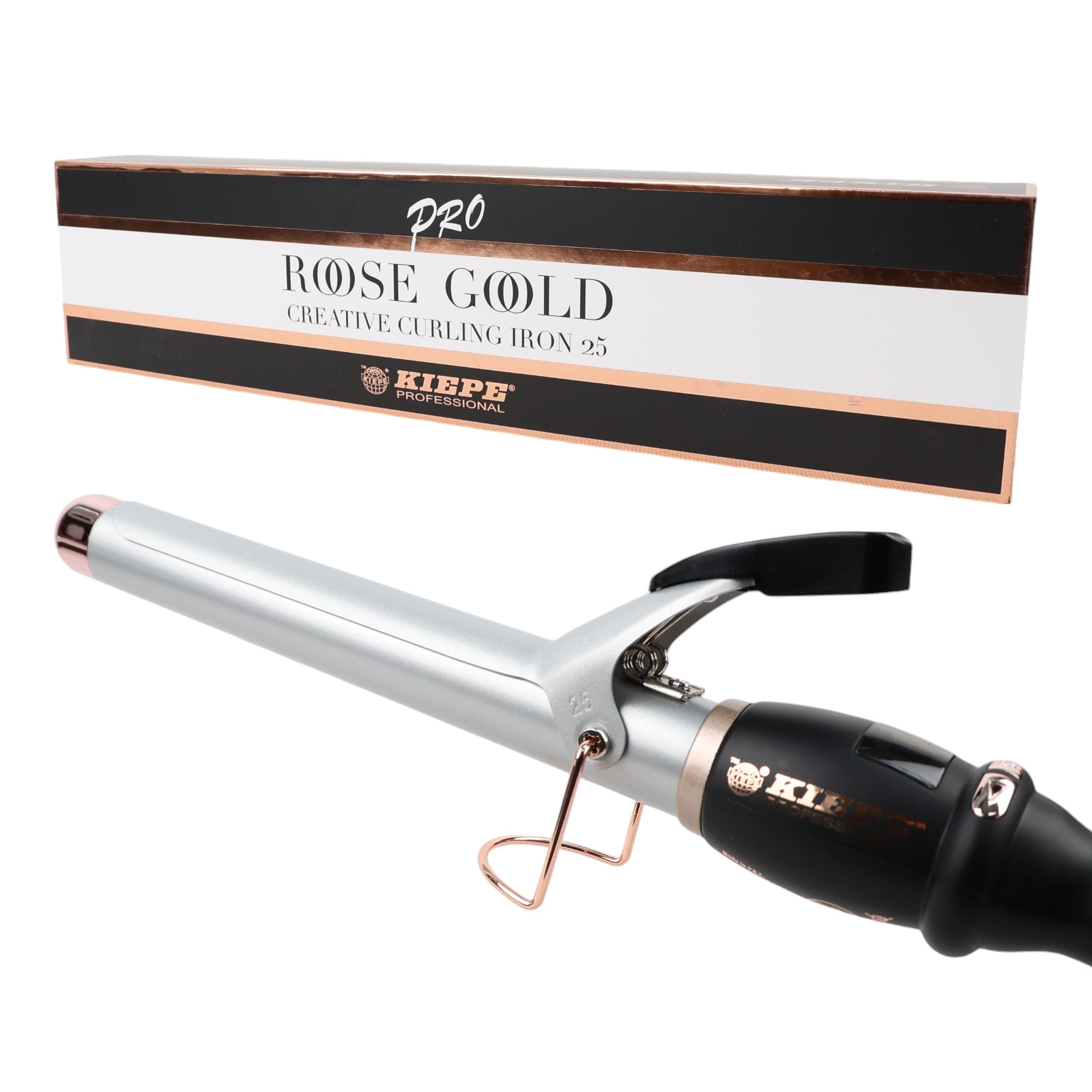 Kiepe - Curling Iron Titanium Pro Digital Rose Gold 25mm