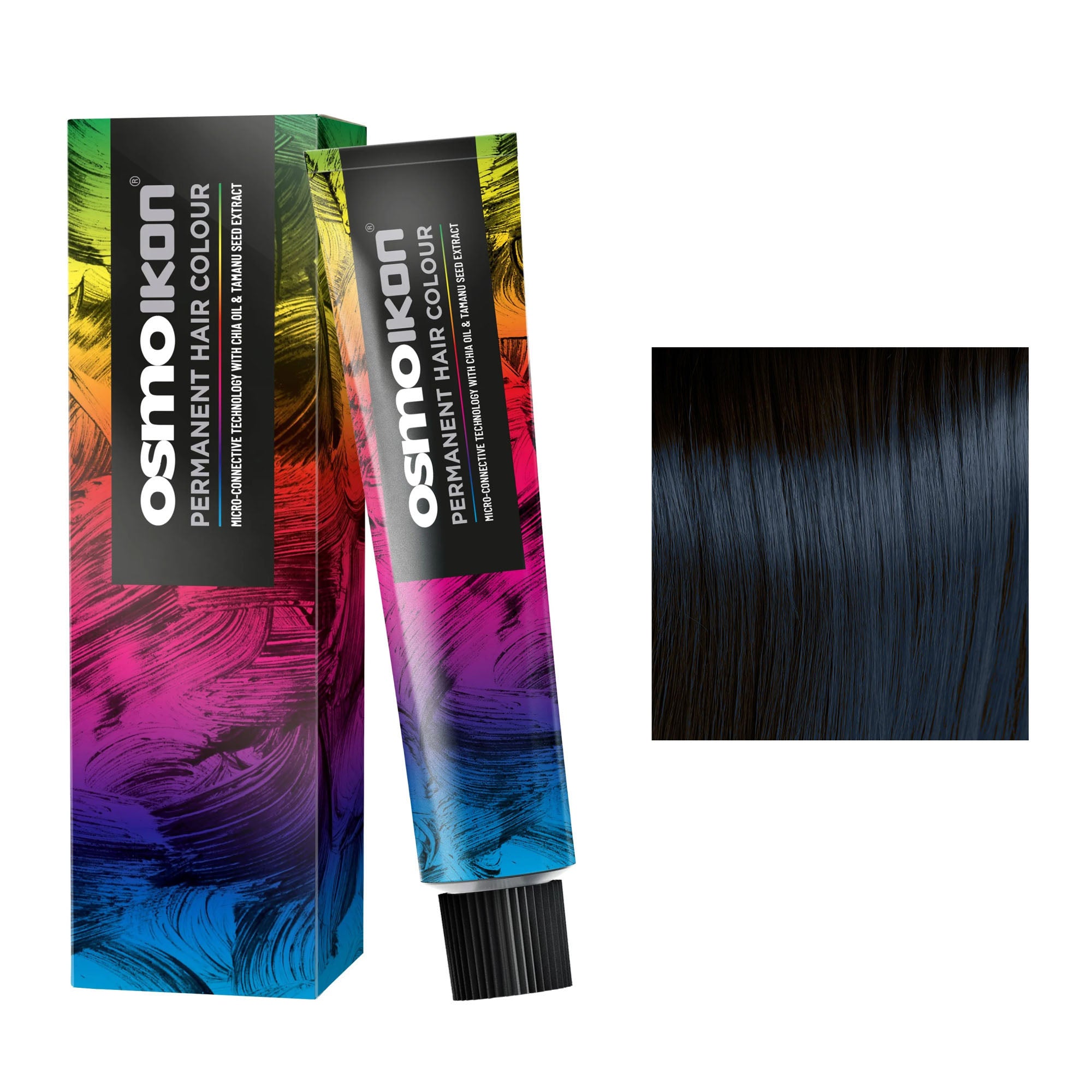 Osmo - Ikon Permanent Hair Colour 1.1 Black - Blue 100ml