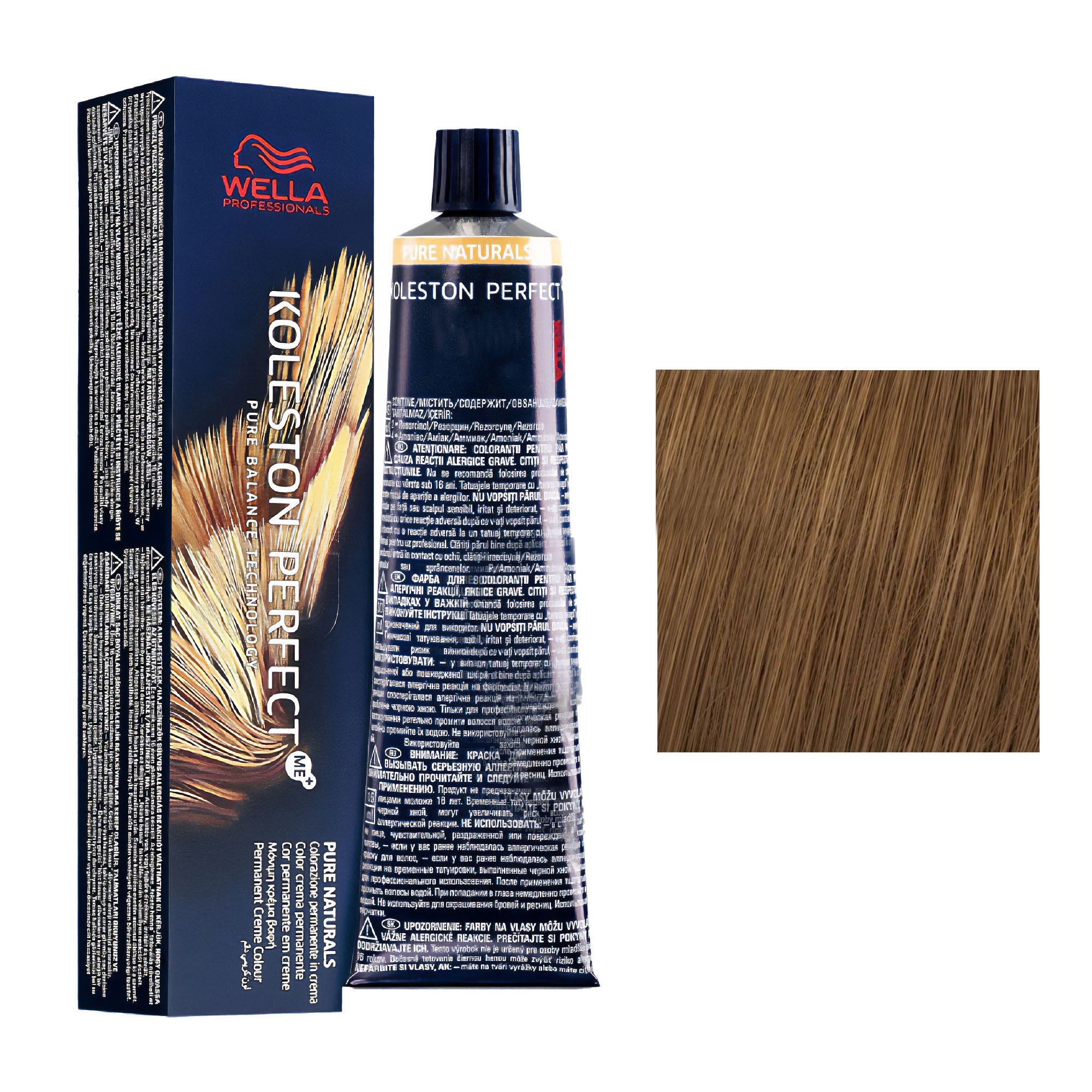 Wella Professionals - Koleston Perfect Me+ 7/17 Medium Blonde Ash Brown 60ml