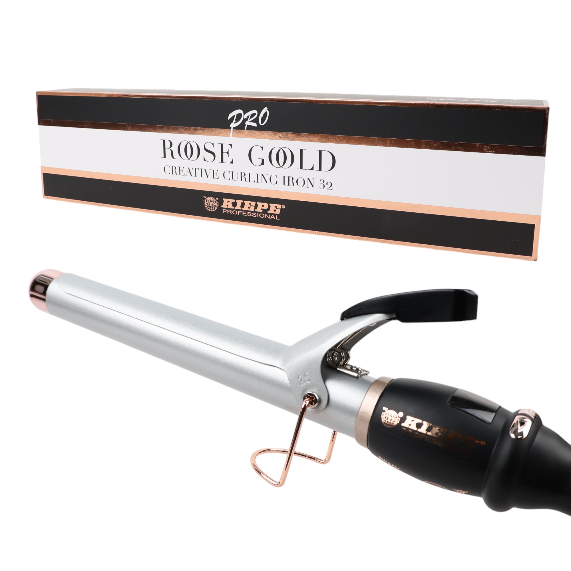 Kiepe - Curling Iron Titanium Pro Digital Rose Gold 32mm