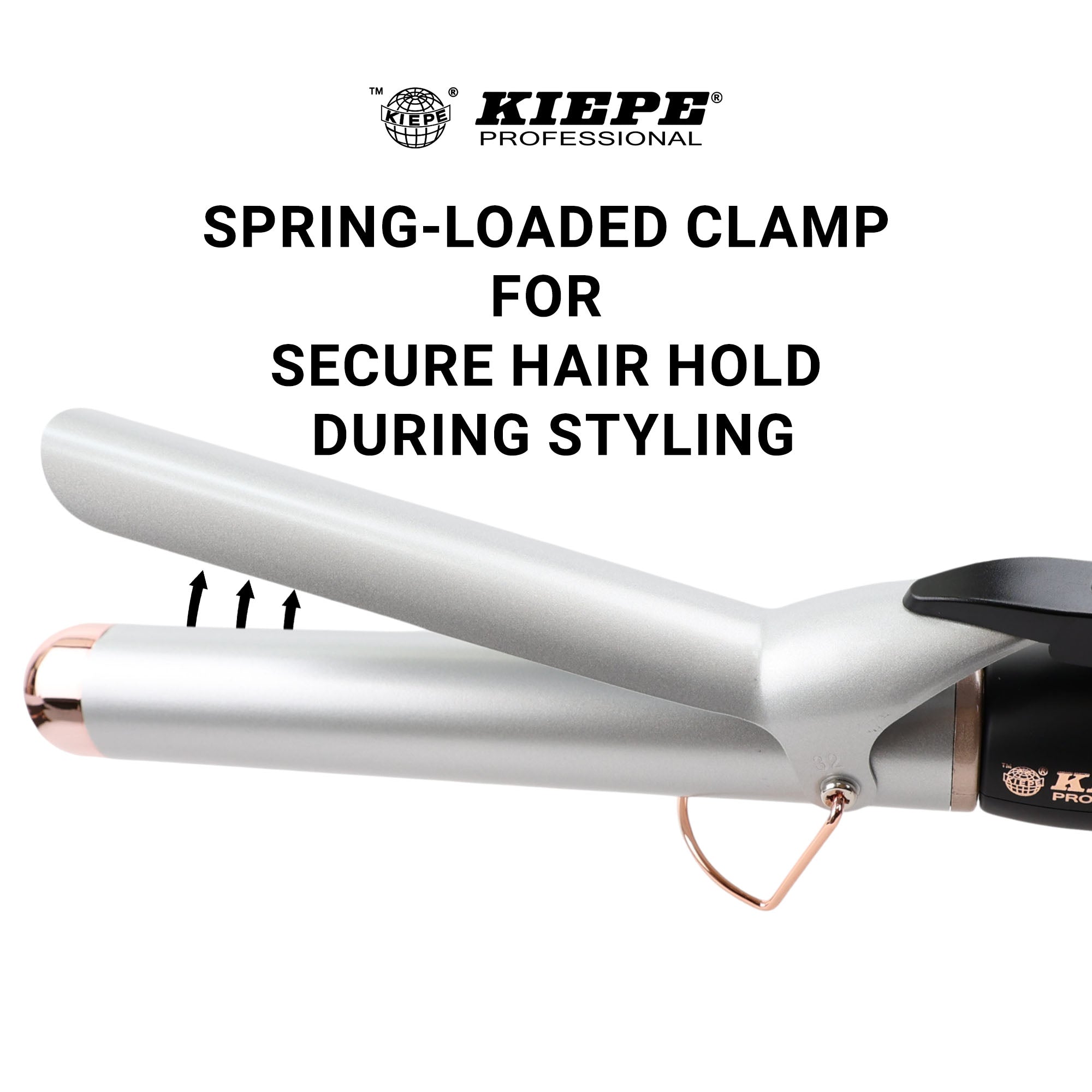 Kiepe - Curling Iron Titanium Pro Digital Rose Gold 32mm