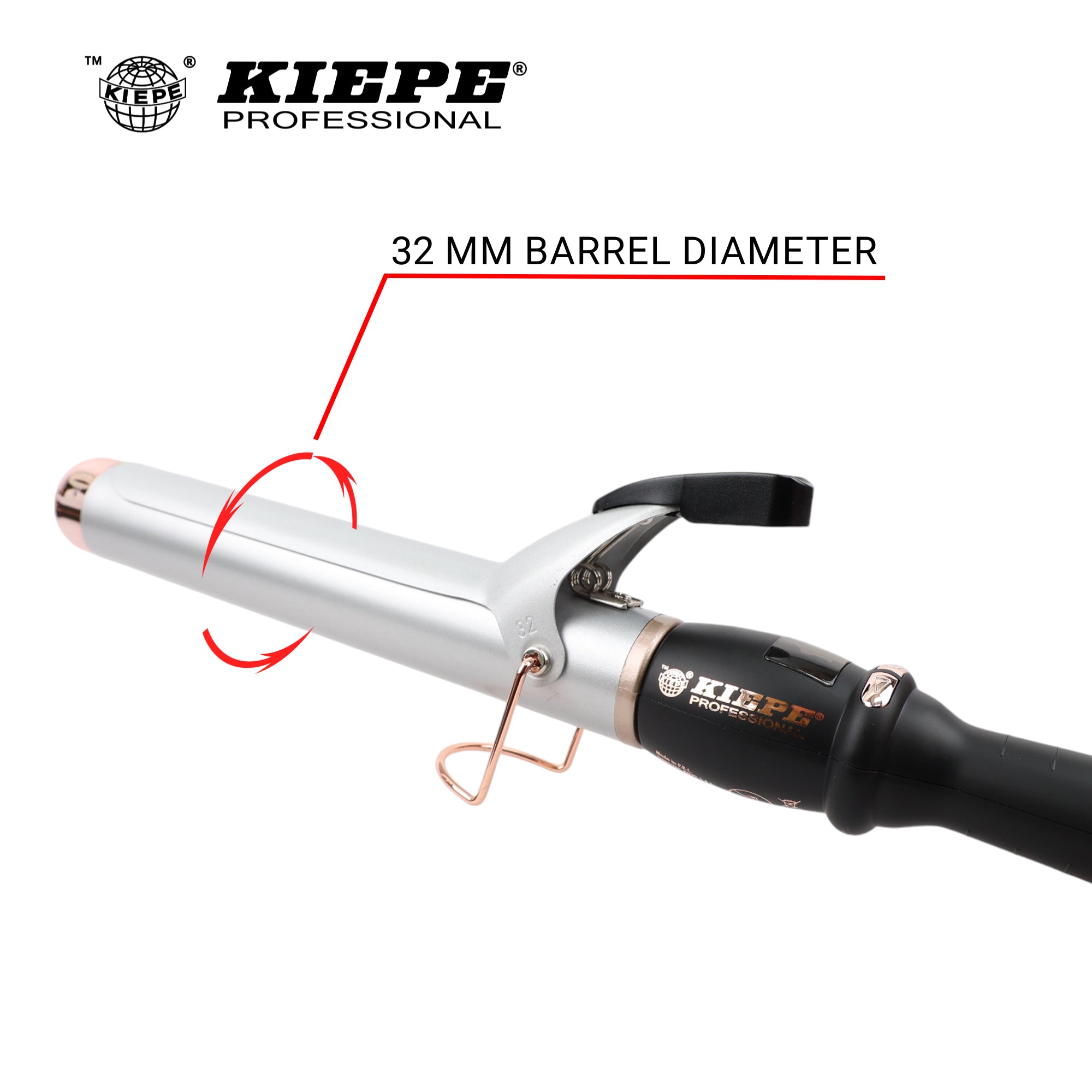 Kiepe - Curling Iron Titanium Pro Digital Rose Gold 32mm