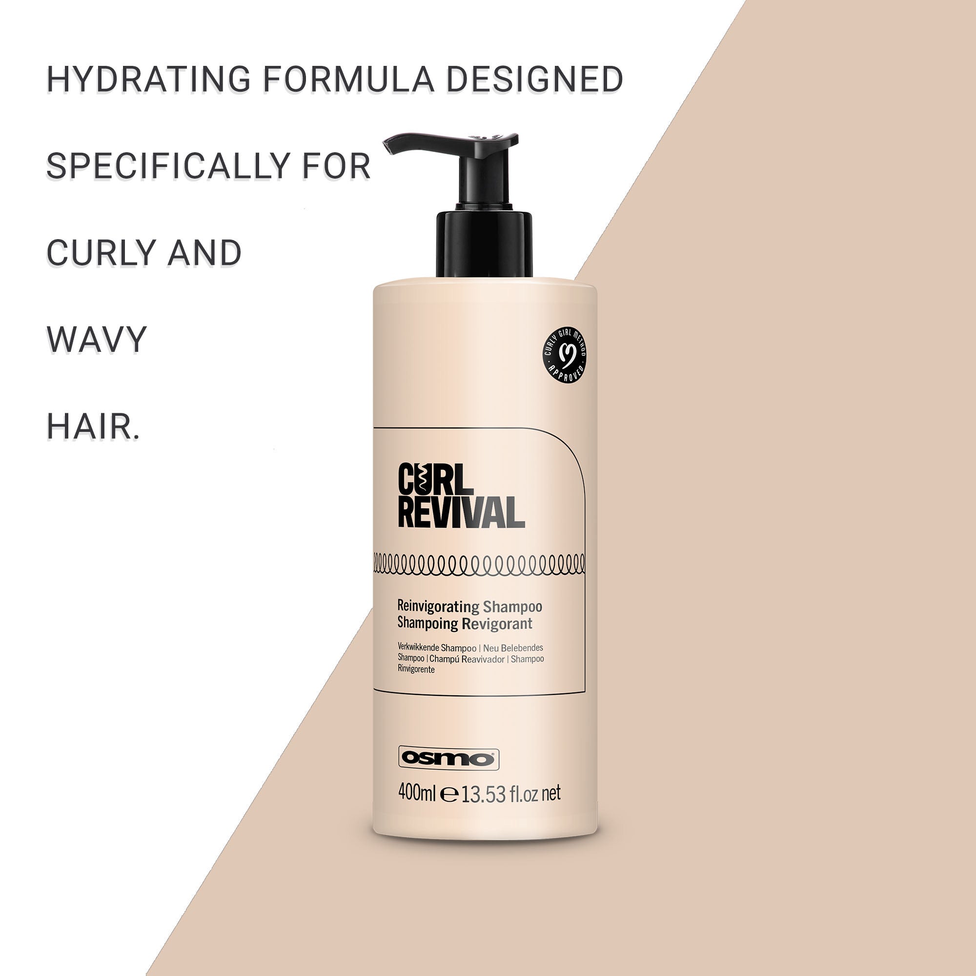 Osmo - Curl Revival Reinvigorating Shampoo 400ml