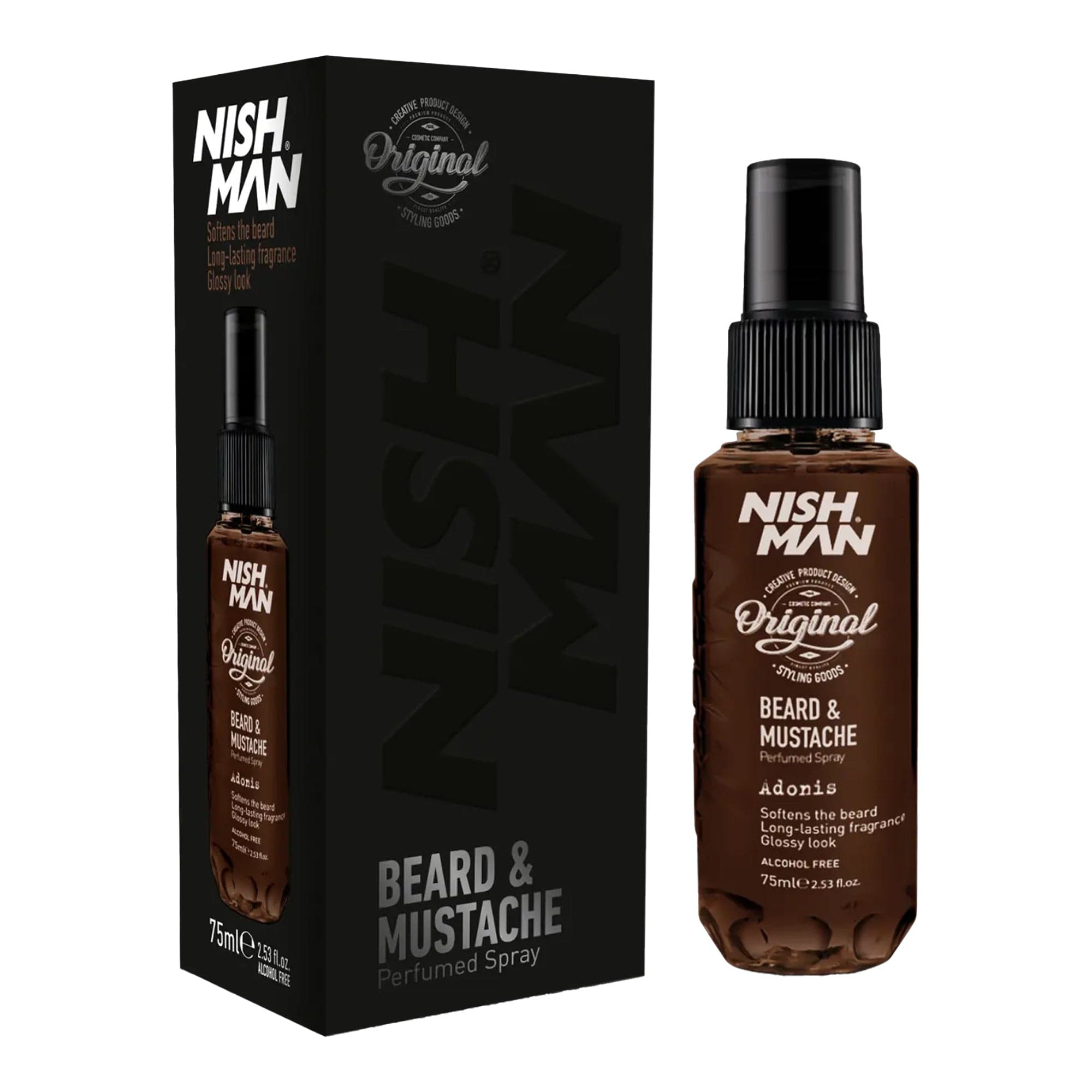 Nishman - Beard & Mustache Perfumed Spray Adonis 75ml