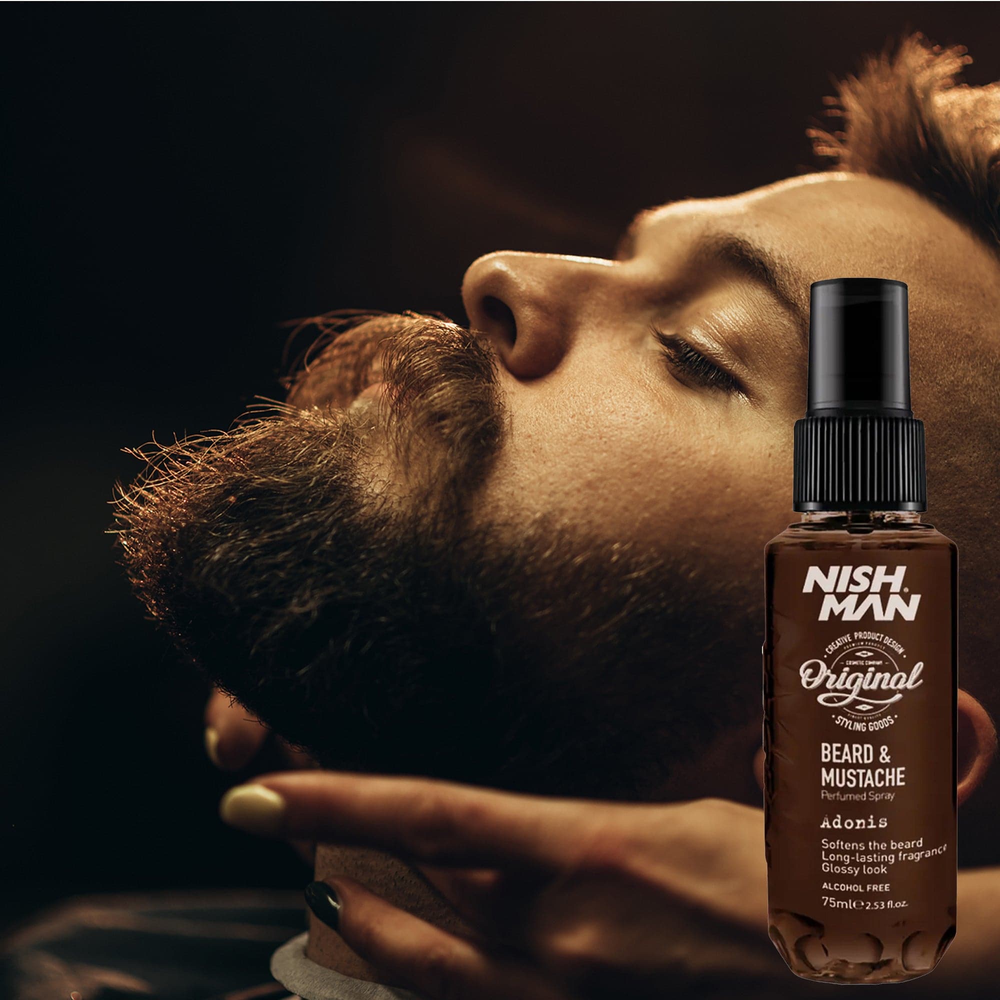 Nishman - Beard & Mustache Perfumed Spray Adonis 75ml