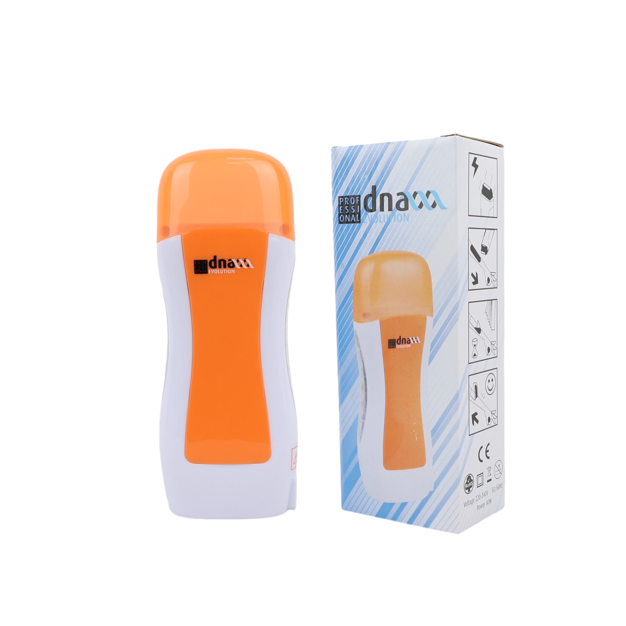 Kiepe - DNA Evolution Wax Heater Roll-On Applicator 40W  100g Orange