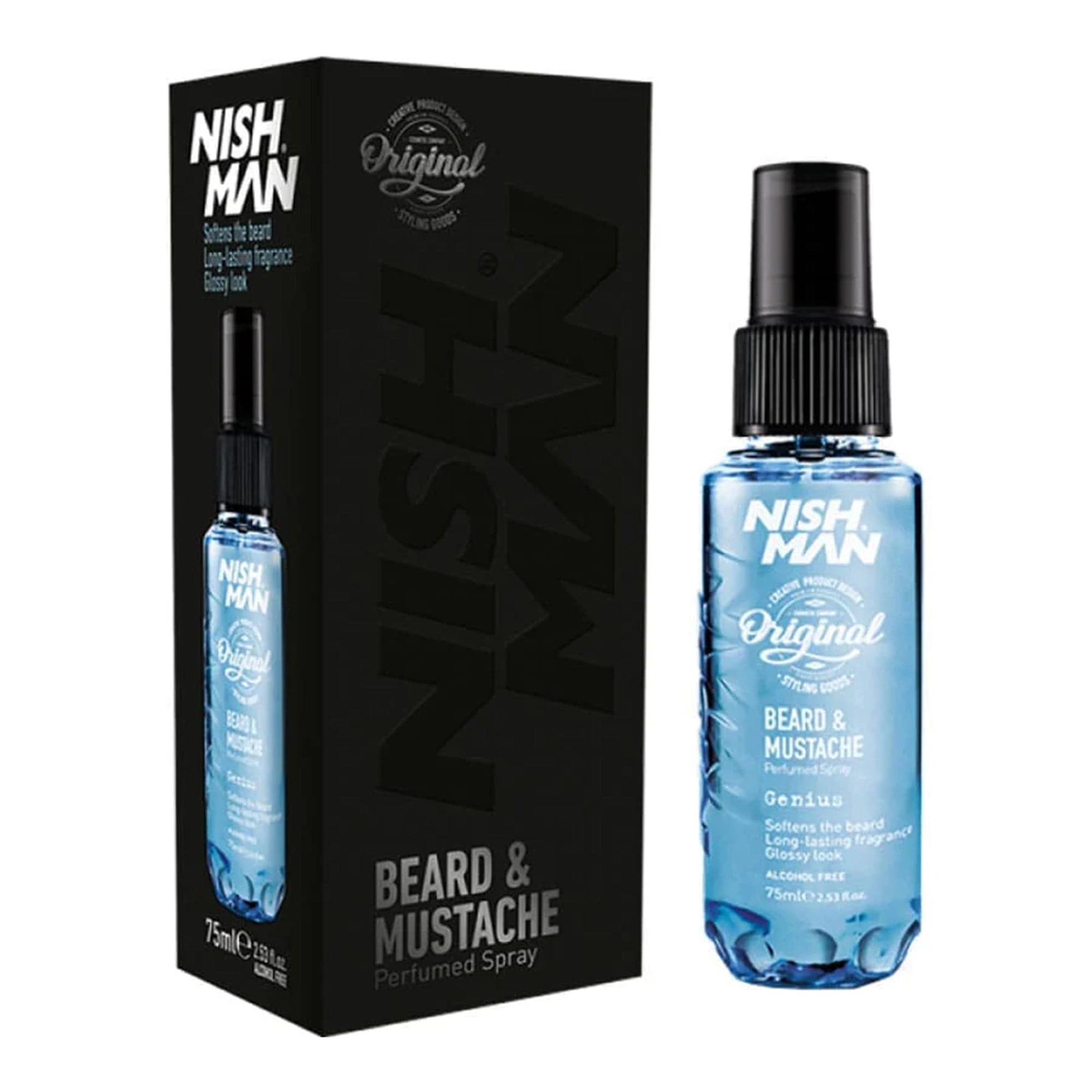 Nishman - Beard & Mustache Perfumed Spray Genius 75ml
