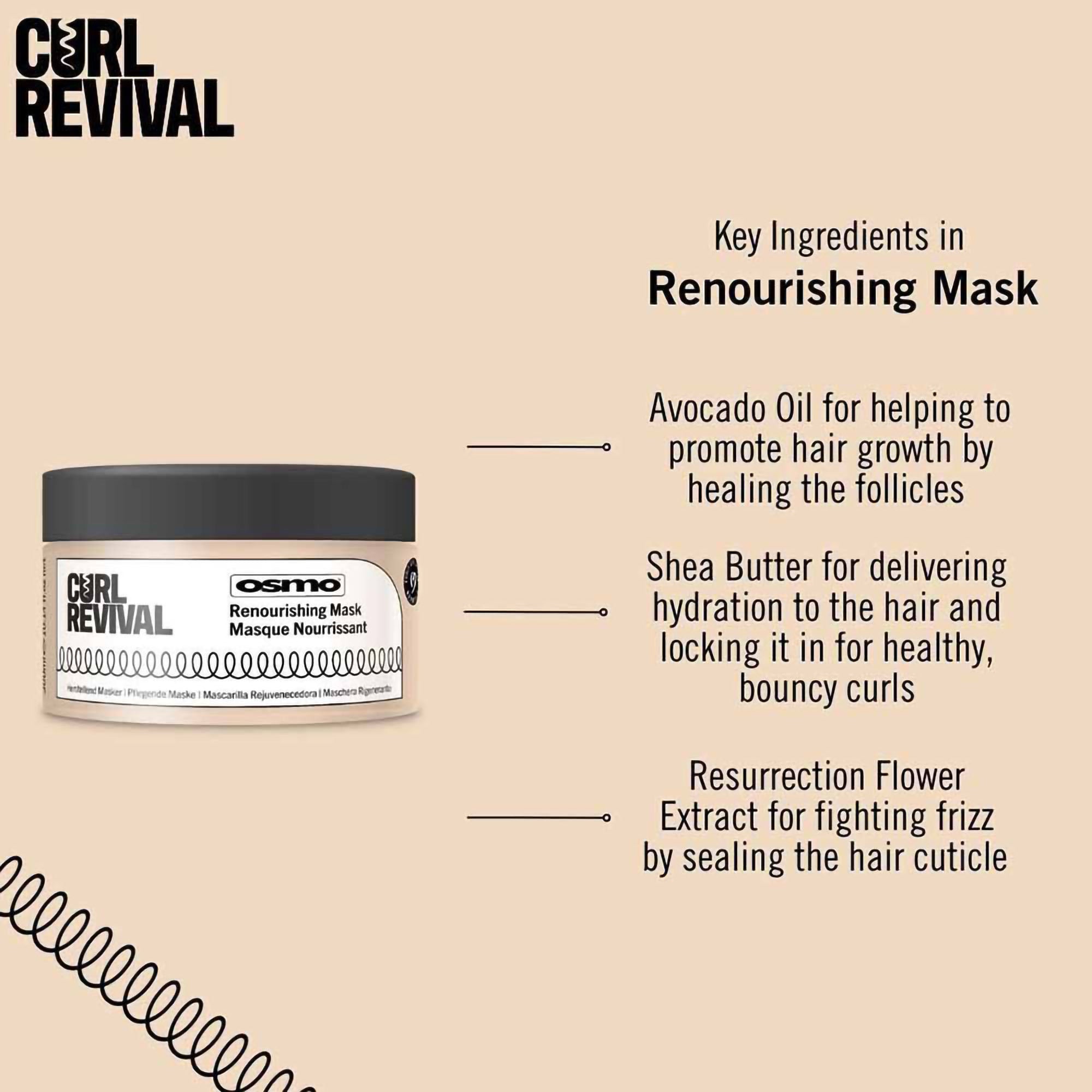 Osmo - Curl Revival Renourishing Mask 300ml