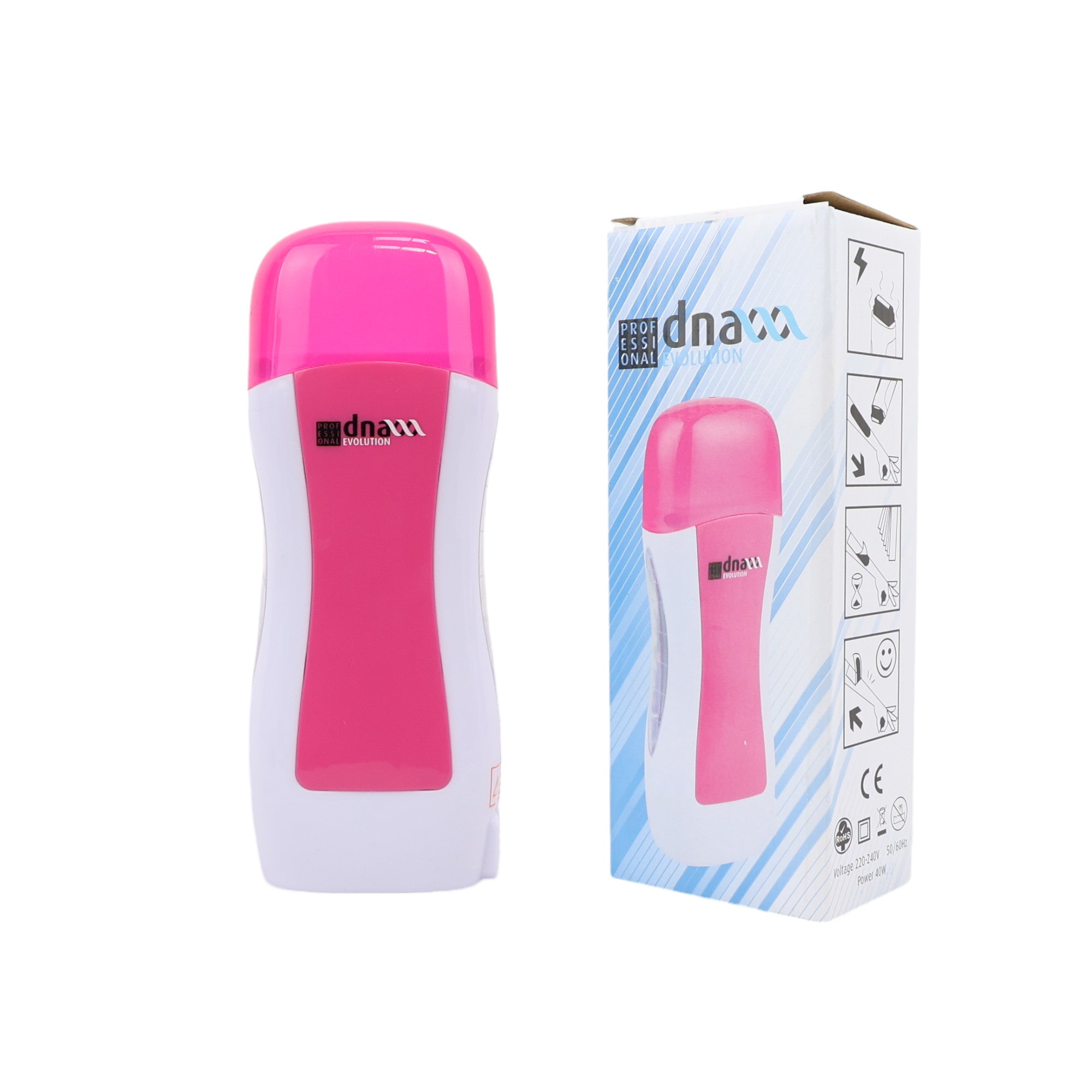 Kiepe - DNA Evolution Wax Heater Roll-On Applicator 40W  100g Pink