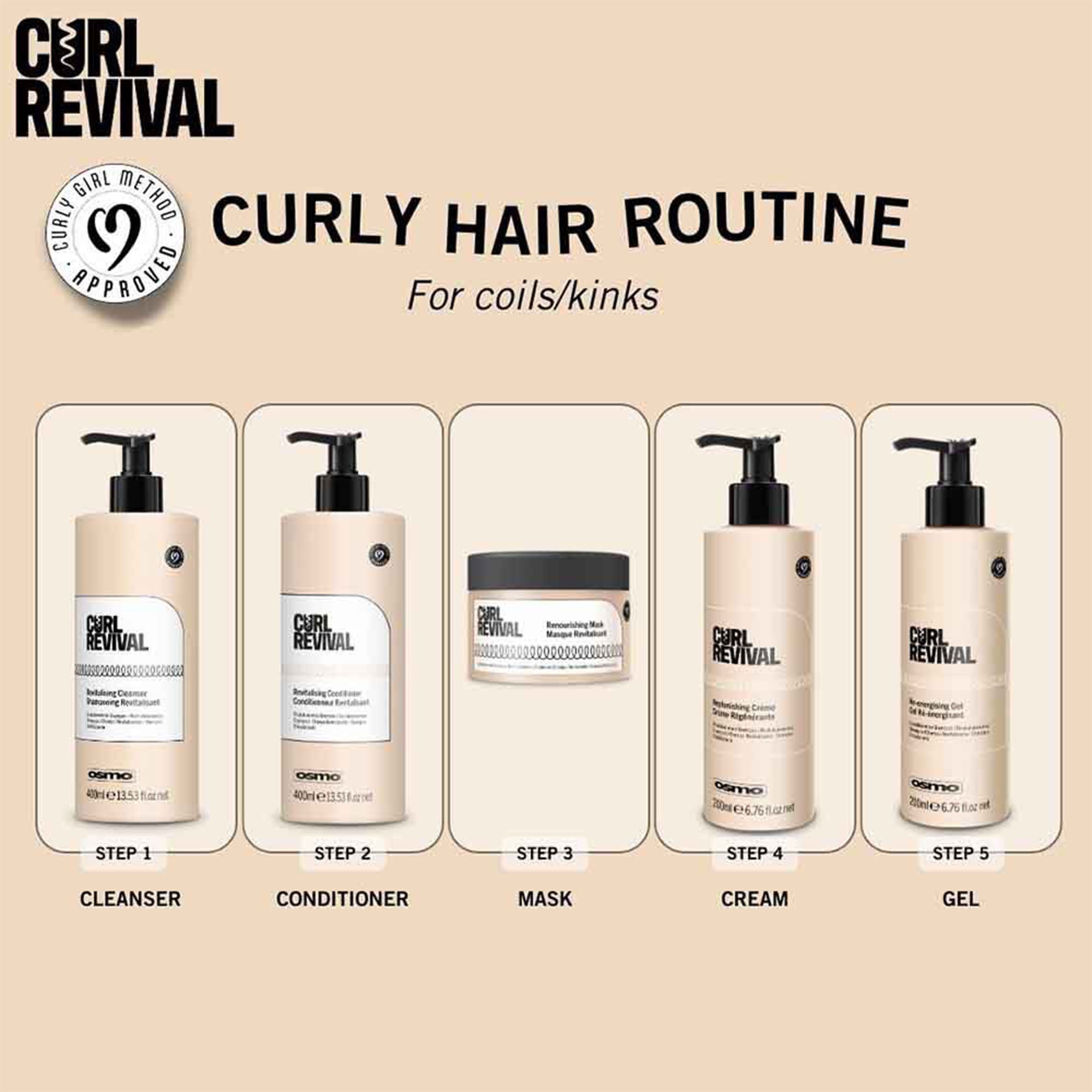 Osmo - Curl Revival Re-Energising Gel 200ml